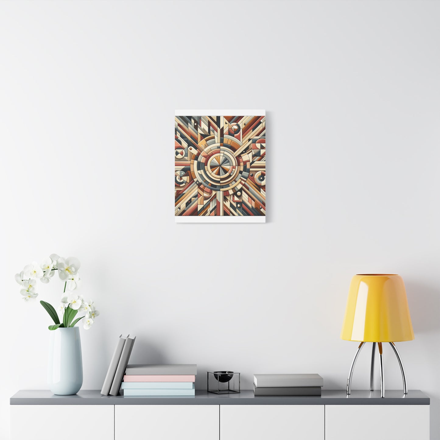 Geometric Abstraction - Matte Canvas, Stretched, 1.25"