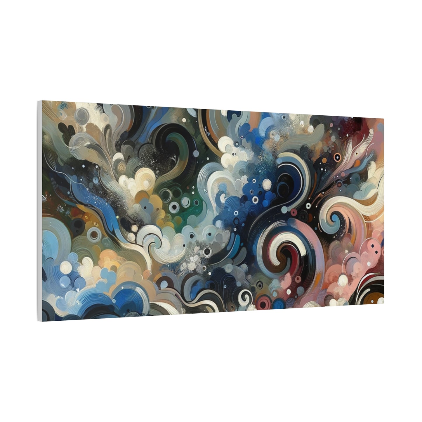 Abstract Swirls - Matte Canvas, Stretched, 1.25"