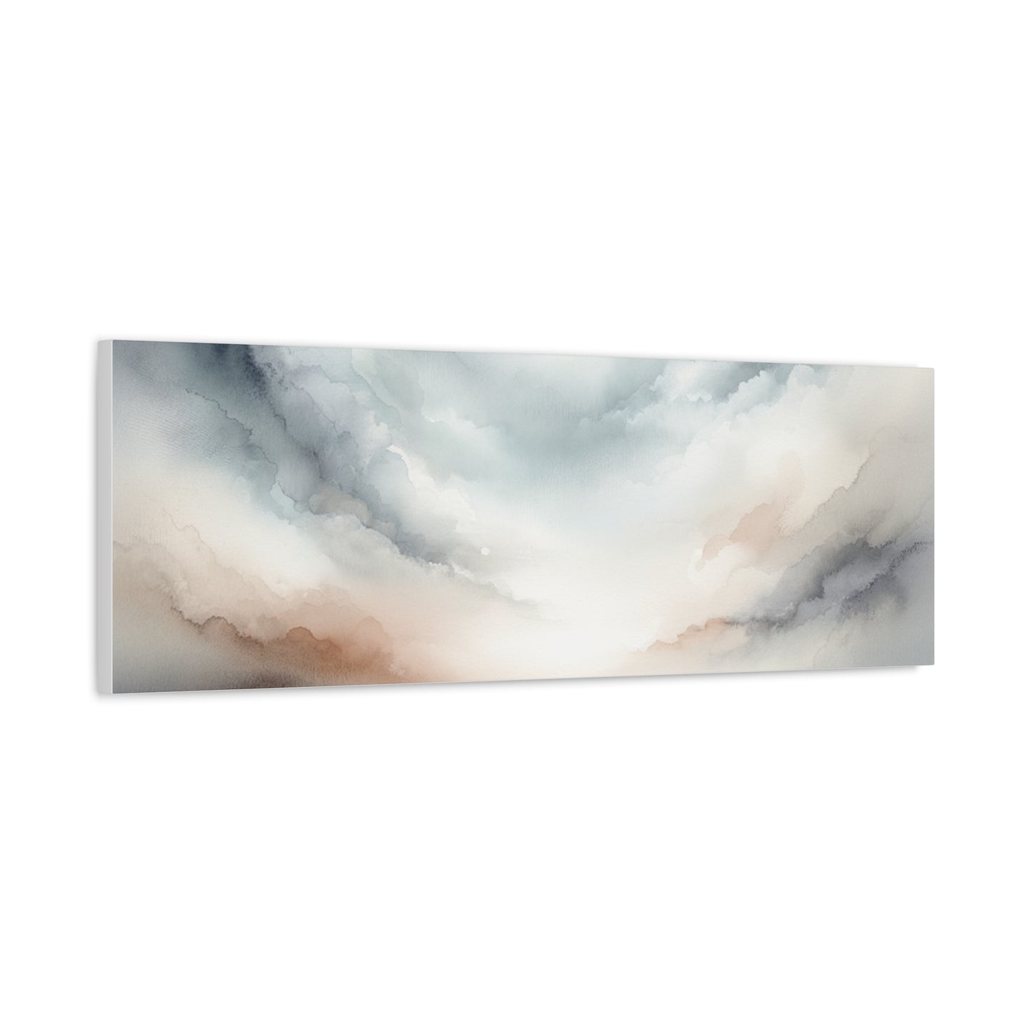 Matte Canvas, Stretched, 1.25" - Serene Watercolor Sky