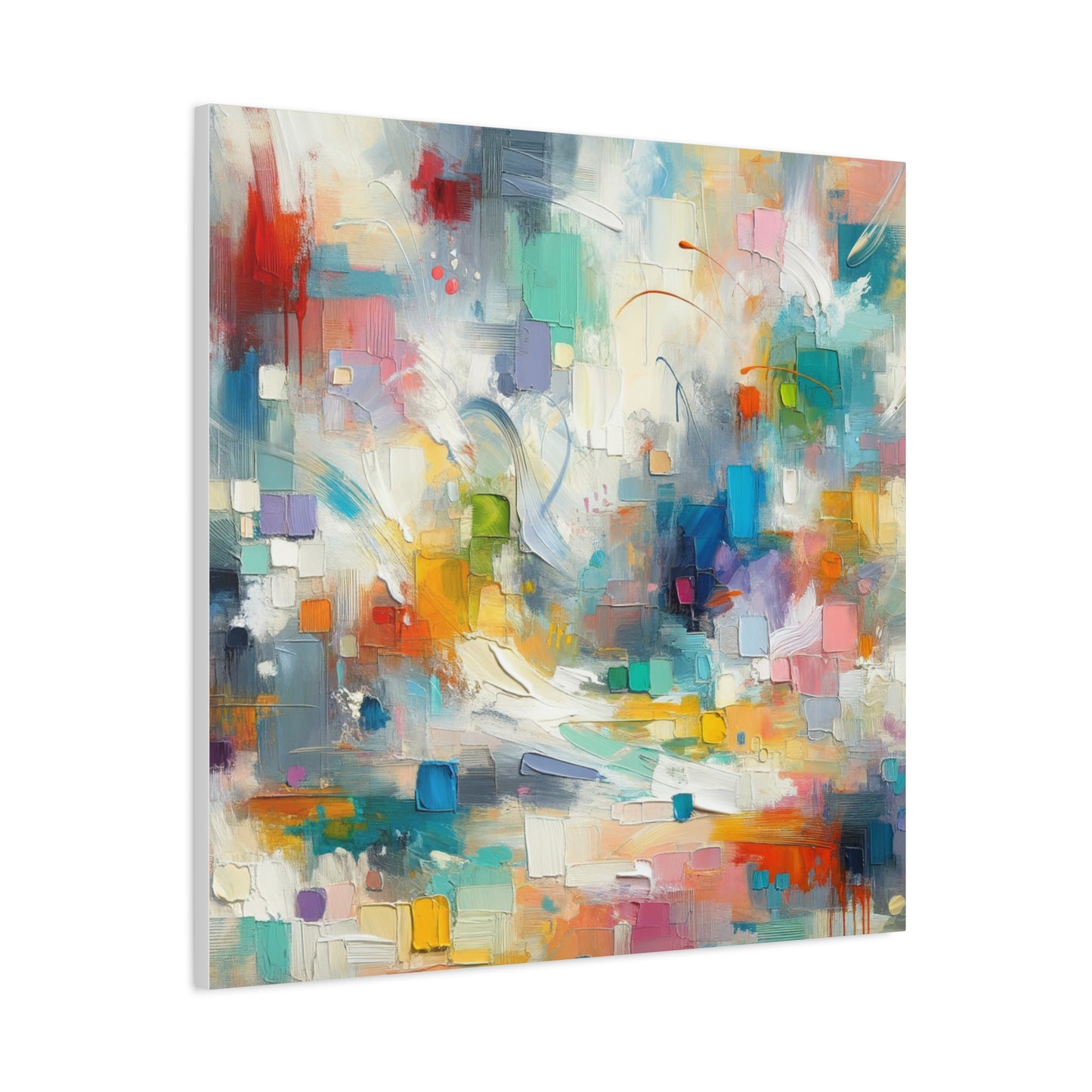 Abstract Color Burst - Matte Canvas, Stretched, 1.25"