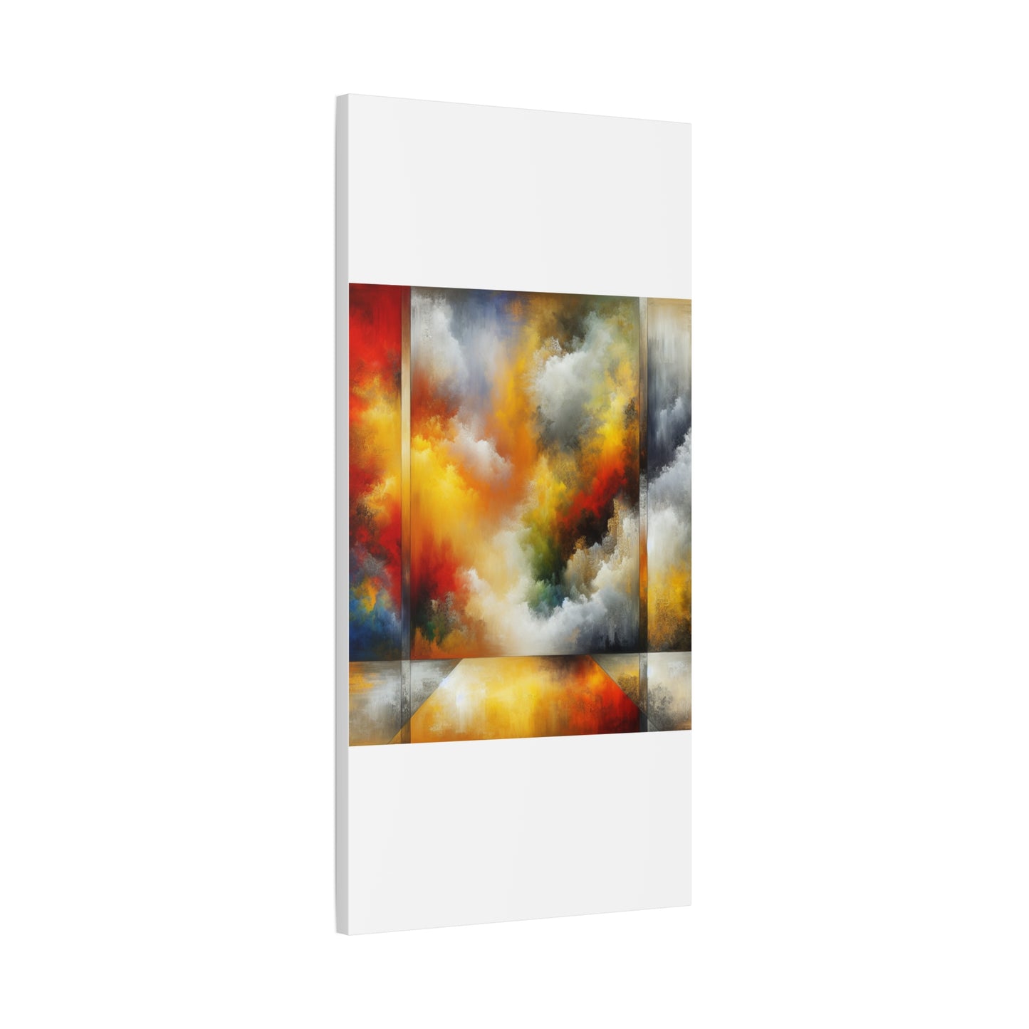 Abstract Colorful Clouds - Matte Canvas, Stretched, 1.25"