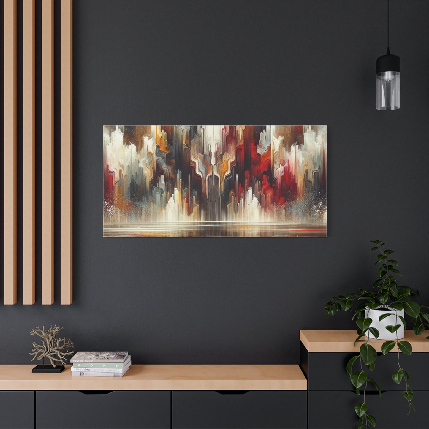 Abstract Symphony - Matte Canvas, Stretched, 1.25"