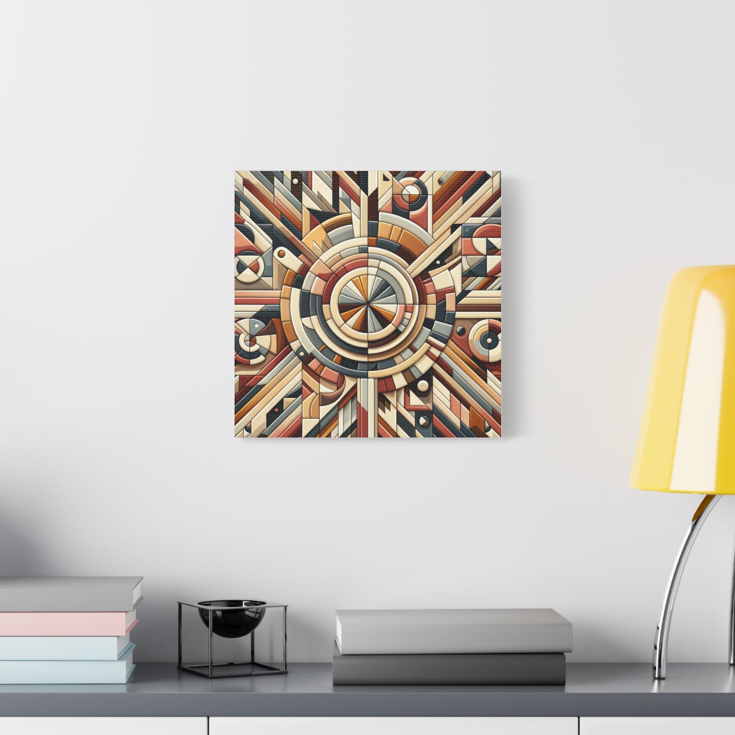 Geometric Abstraction - Matte Canvas, Stretched, 1.25"