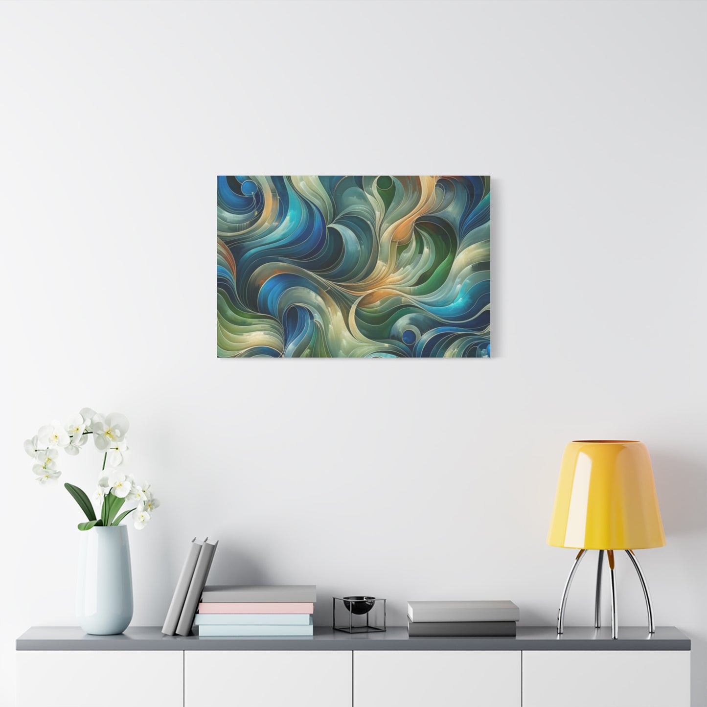 Abstract Swirls - Matte Canvas, Stretched, 1.25"