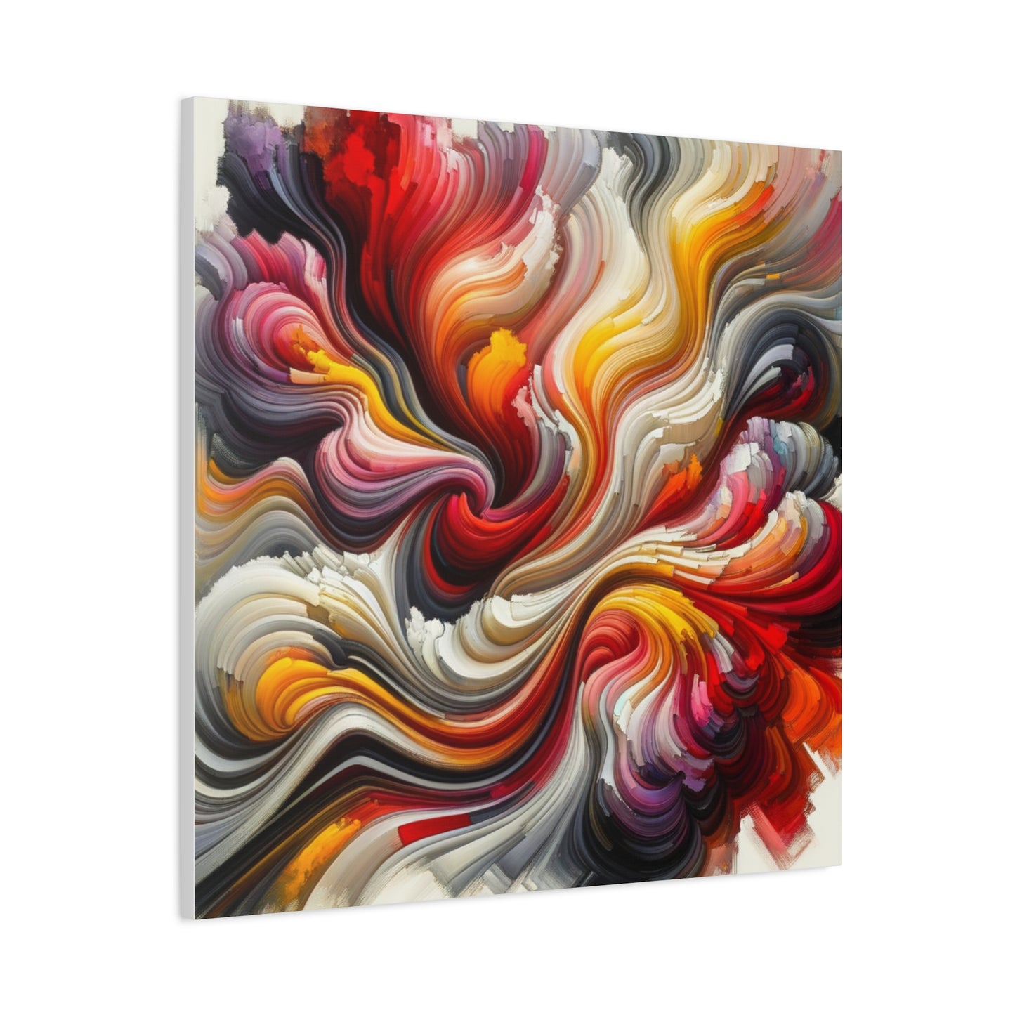 Vibrant Abstract Swirls - Matte Canvas, Stretched, 1.25"