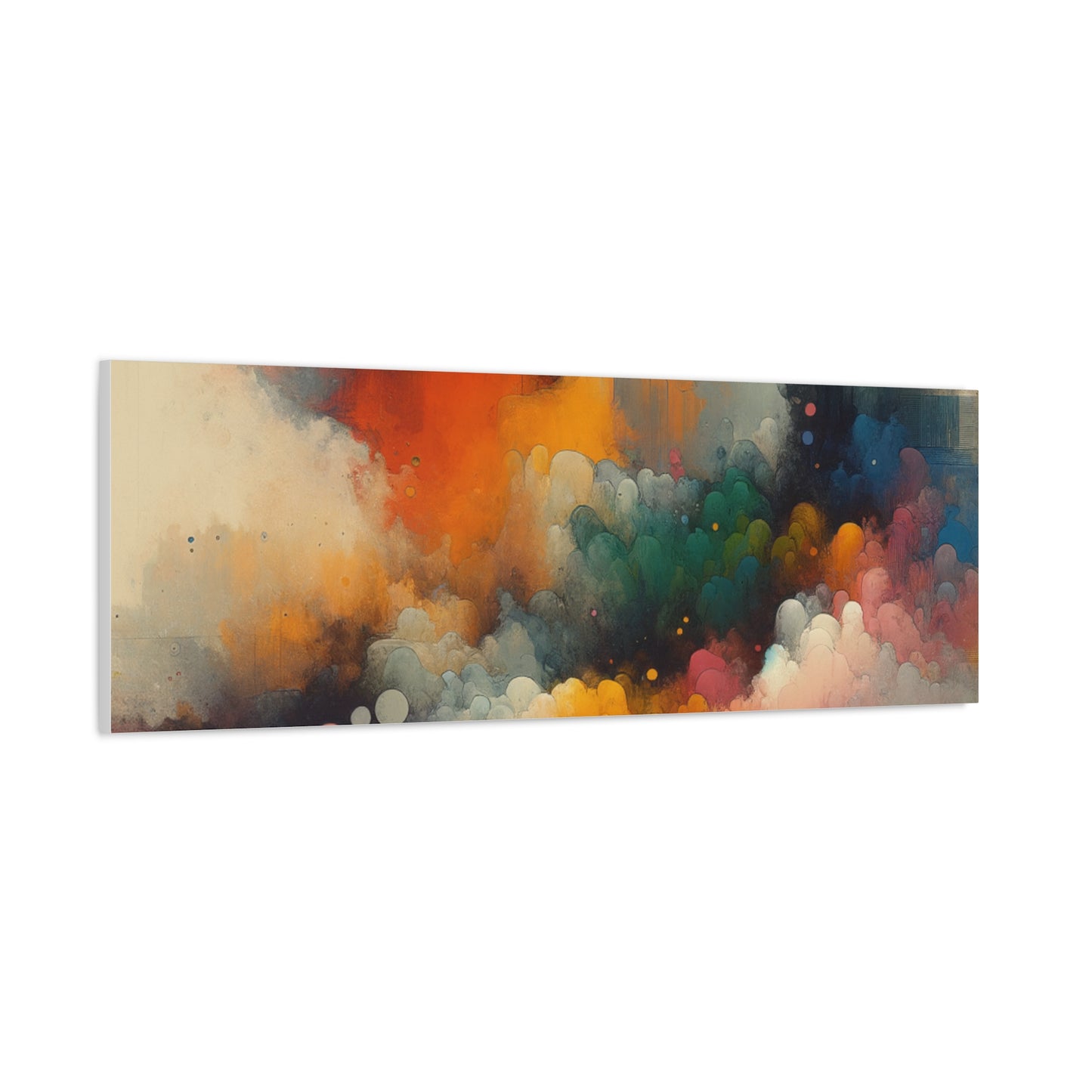 Colorful Abstract Clouds - Matte Canvas, Stretched, 1.25"