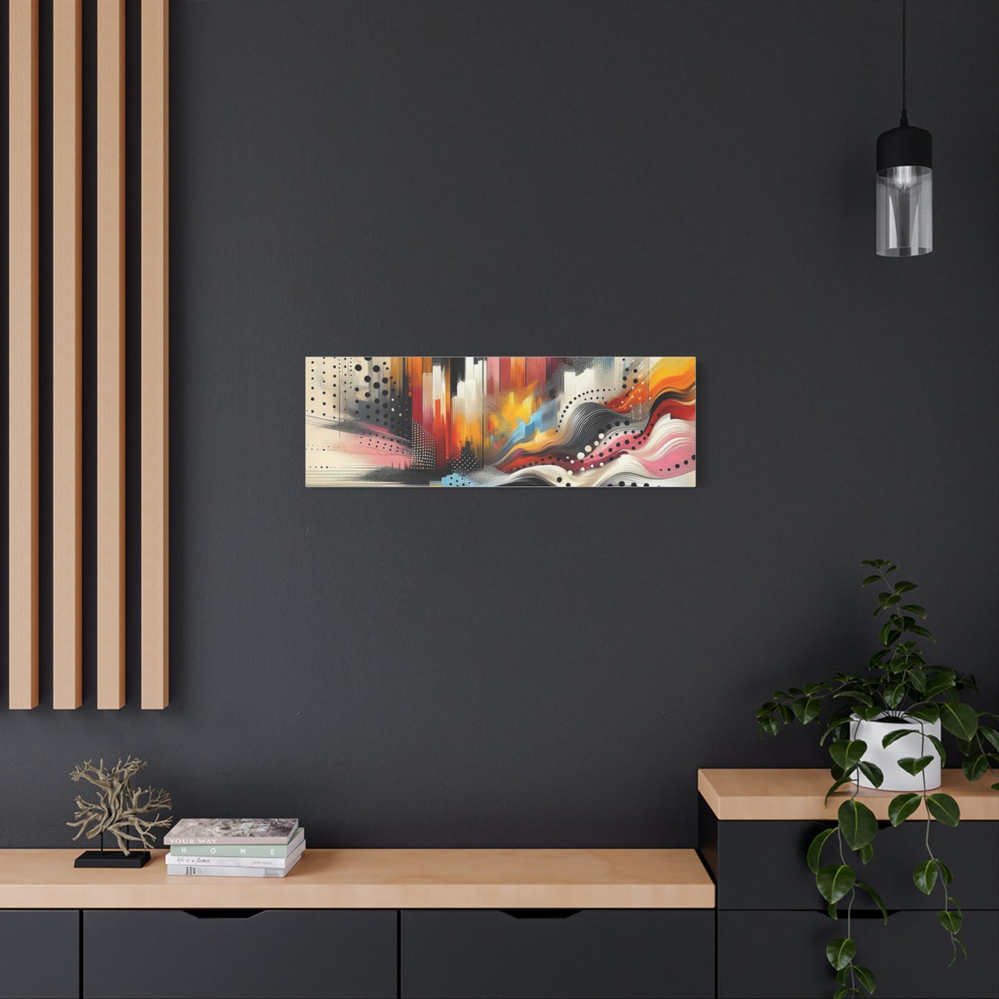 Abstract Color Symphony - Matte Canvas, Stretched, 1.25"