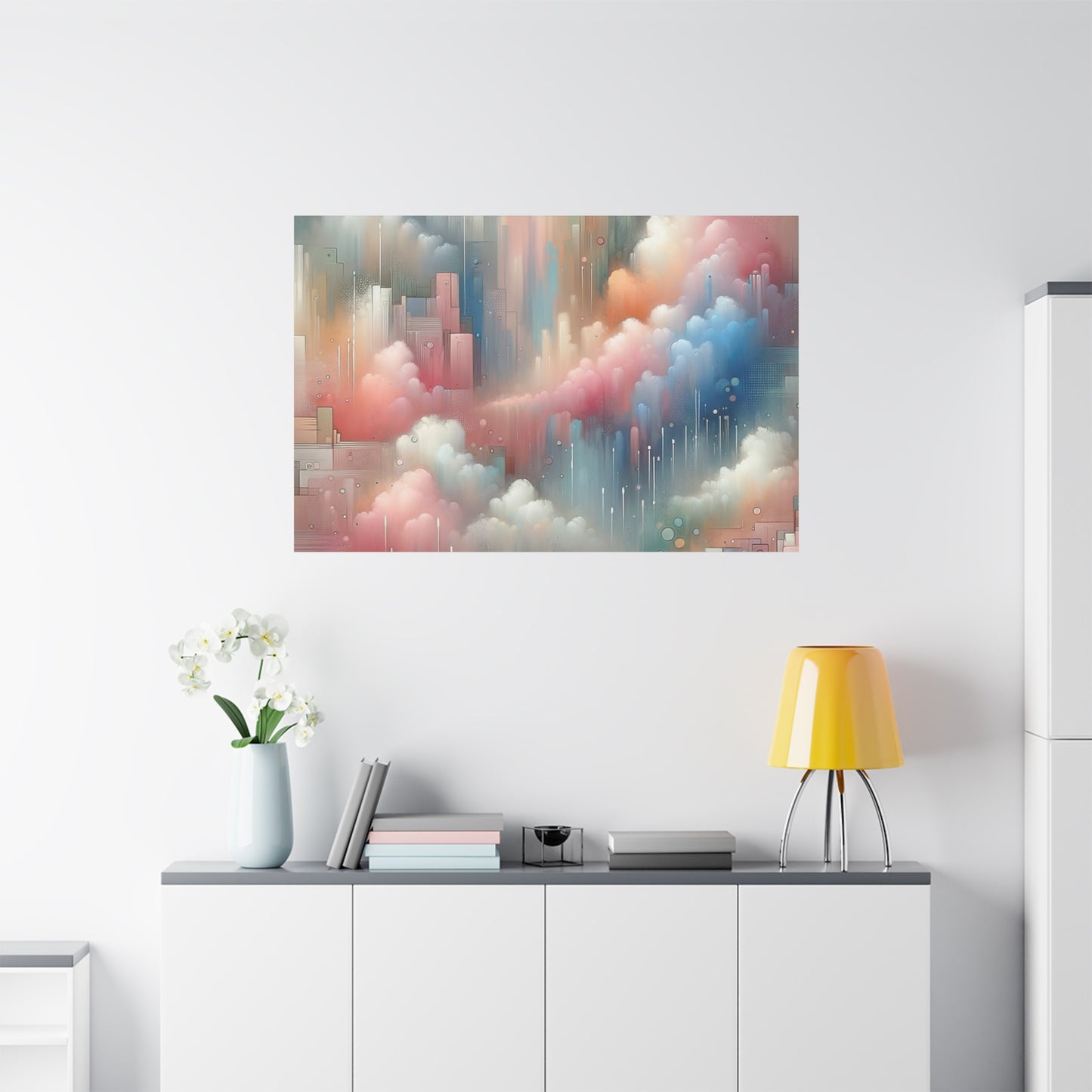 Abstract Cloudscape Matte Canvas, Stretched, 1.25"