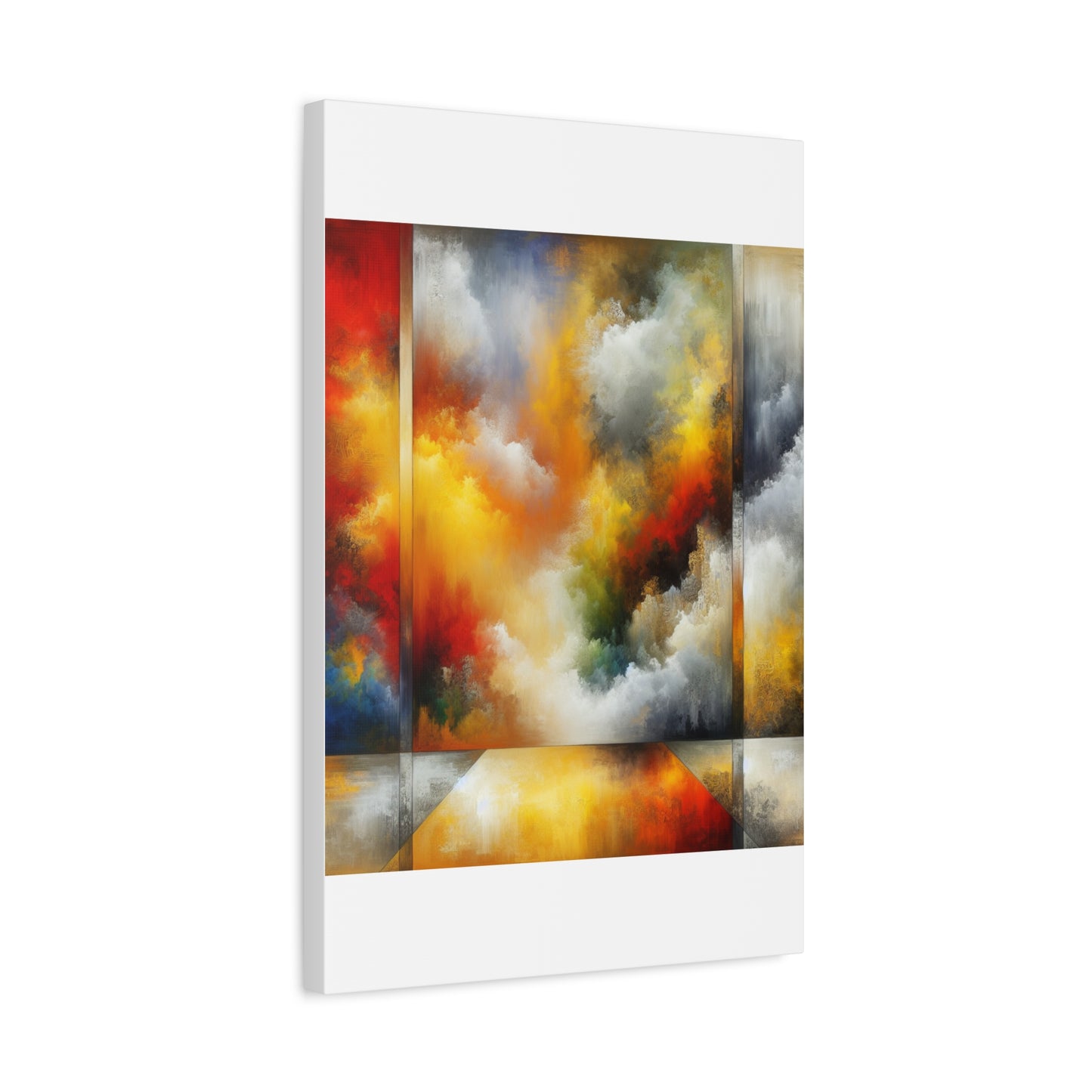 Abstract Colorful Clouds - Matte Canvas, Stretched, 1.25"