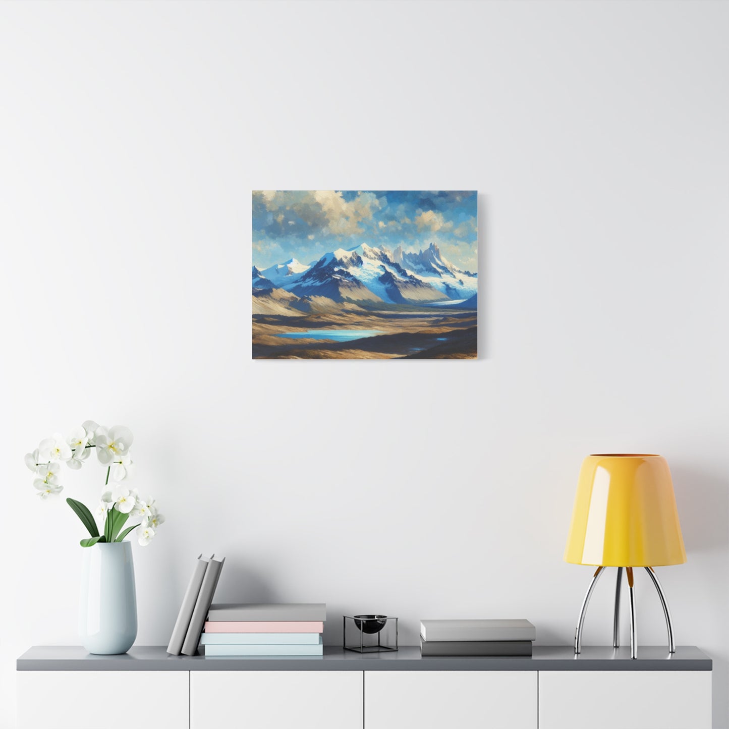 Mountain Landscape - Matte Canvas, Stretched, 1.25"