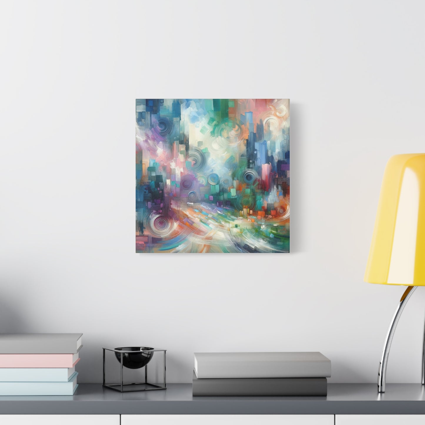 Abstract Color Symphony - Matte Canvas, Stretched, 1.25"