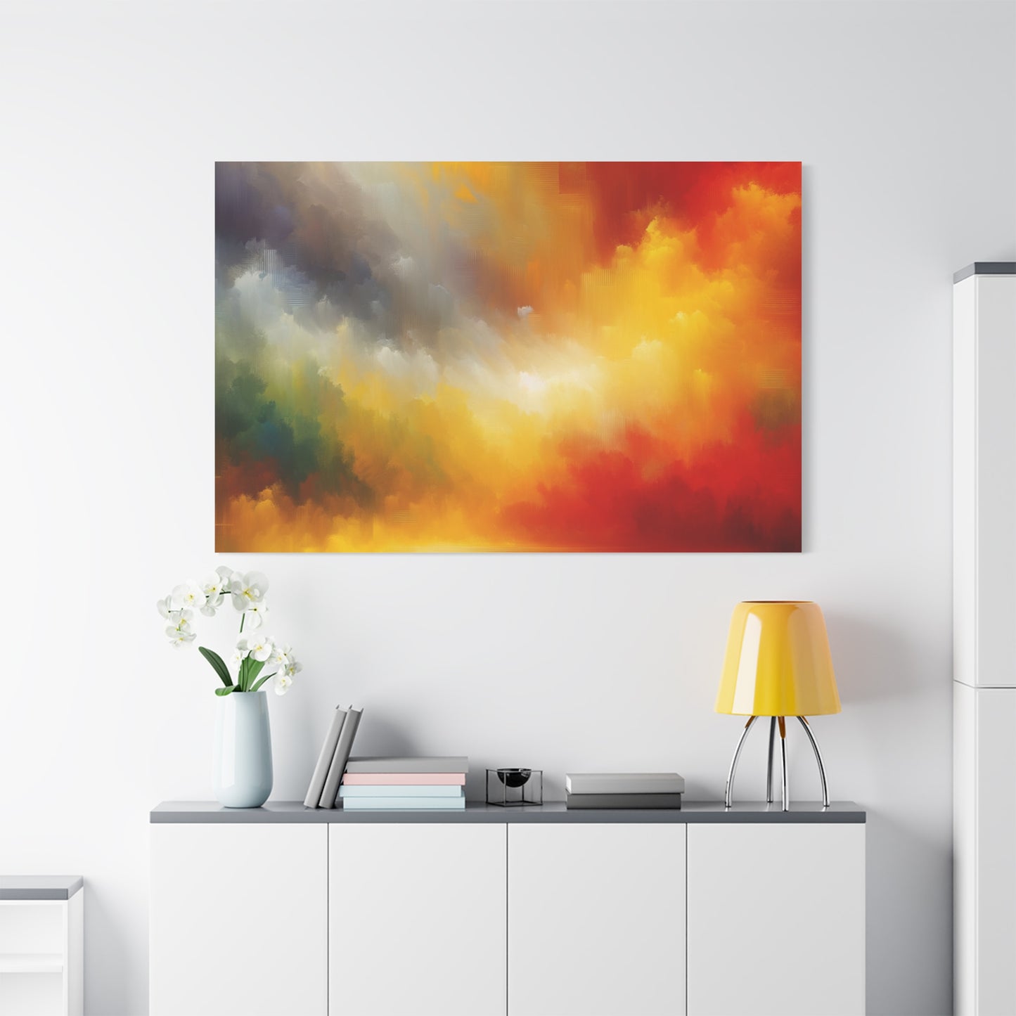 Vibrant Abstract Sky - Matte Canvas, Stretched, 1.25"