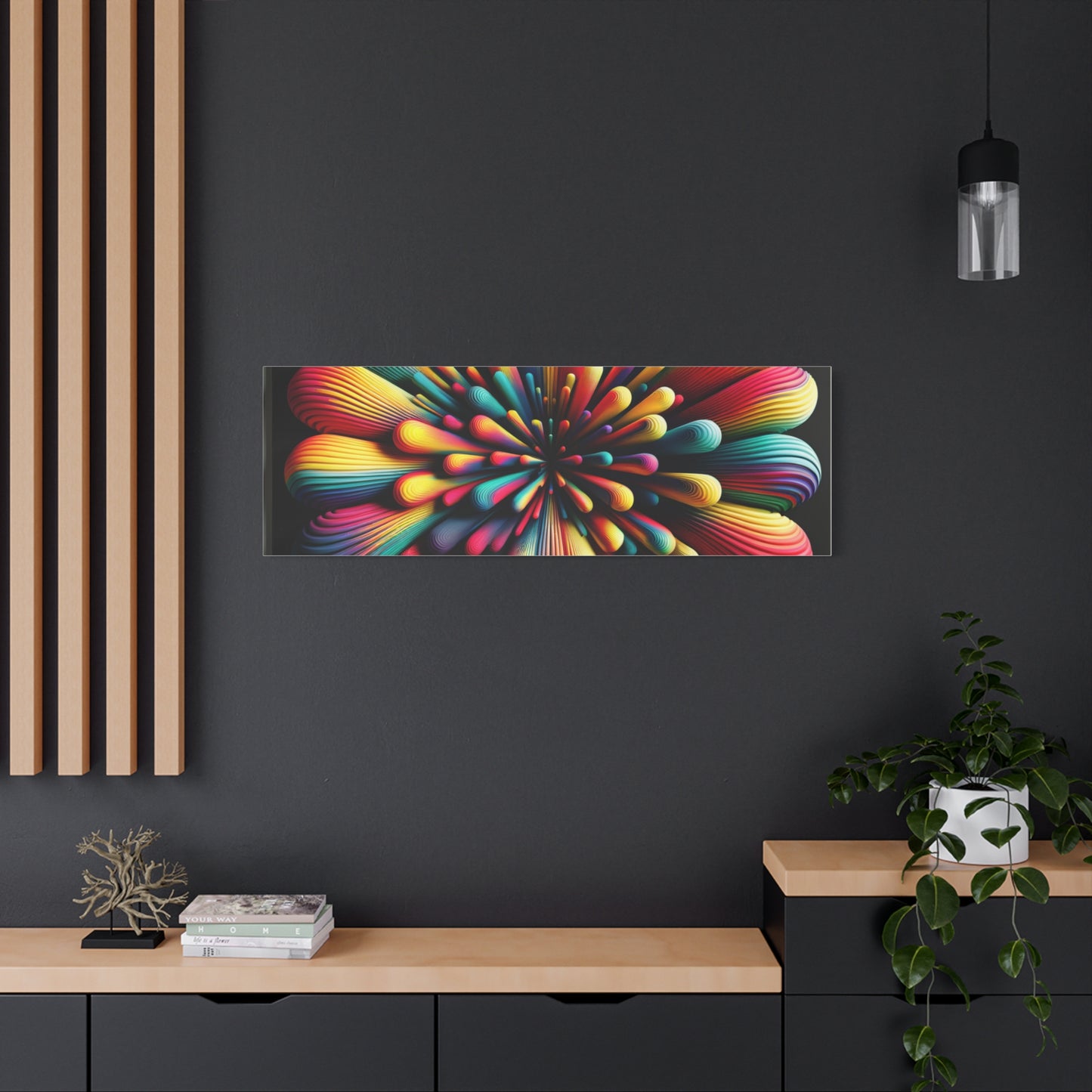 Vibrant Bloom - Matte Canvas, Stretched, 1.25"