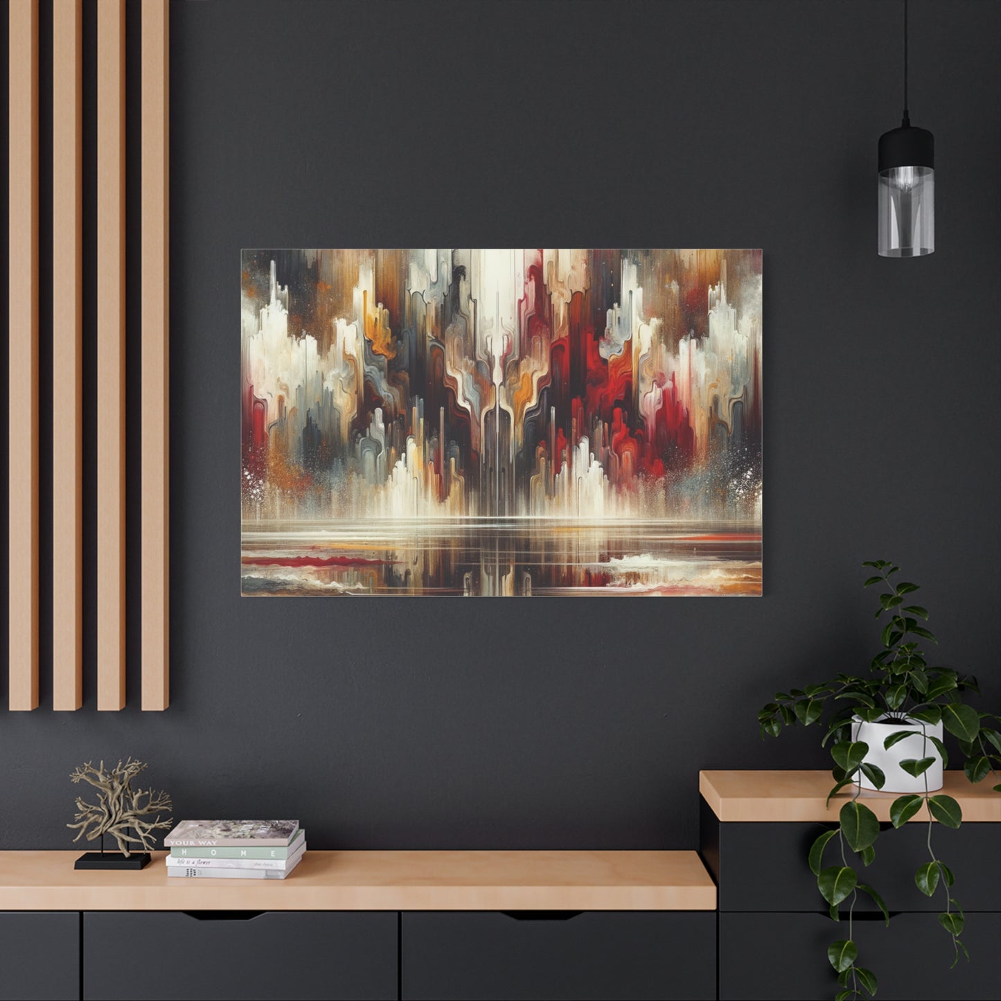 Abstract Symphony - Matte Canvas, Stretched, 1.25"