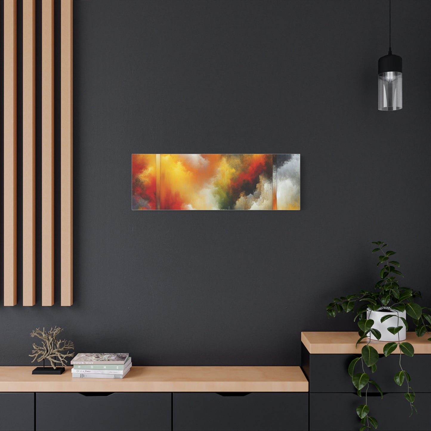 Abstract Colorful Clouds - Matte Canvas, Stretched, 1.25"