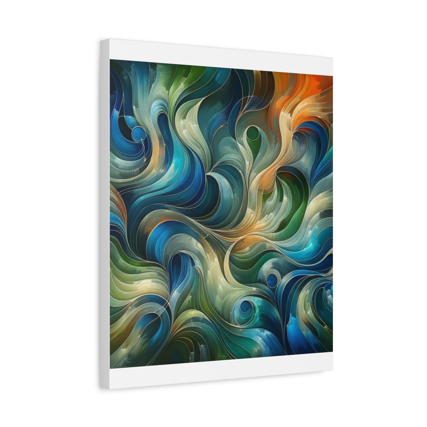 Abstract Swirls - Matte Canvas, Stretched, 1.25"