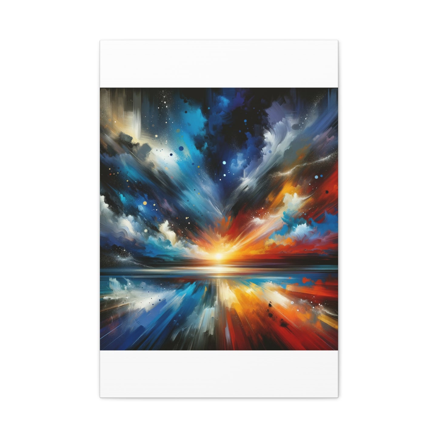 Vibrant Cosmic Sunrise - Matte Canvas, Stretched, 1.25"