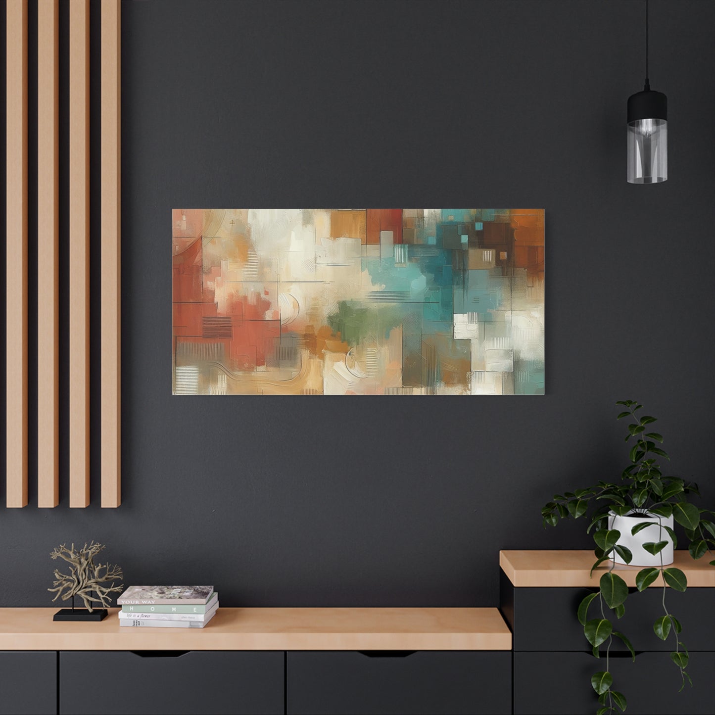 Abstract Symphony - Matte Canvas, Stretched, 1.25"