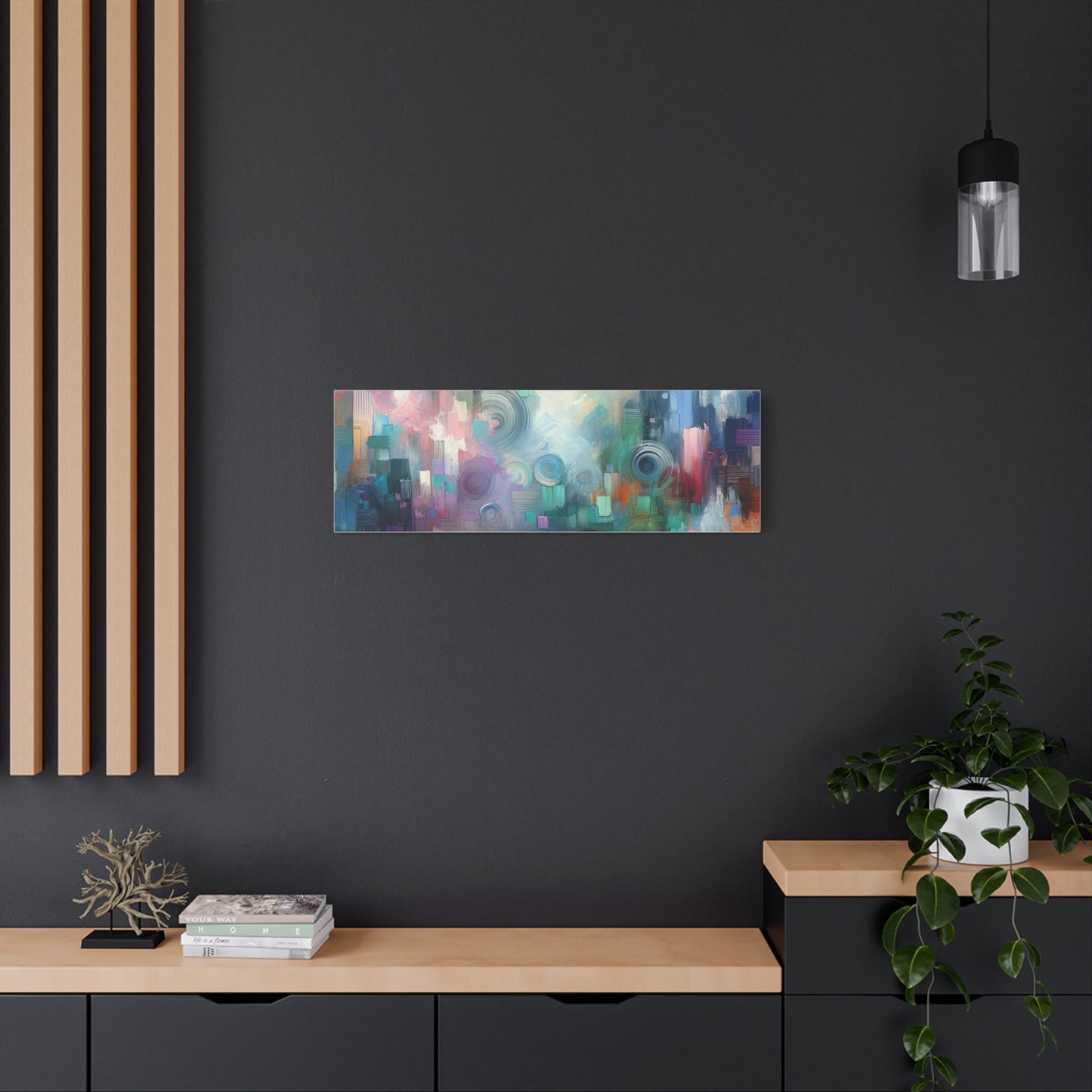 Abstract Color Symphony - Matte Canvas, Stretched, 1.25"