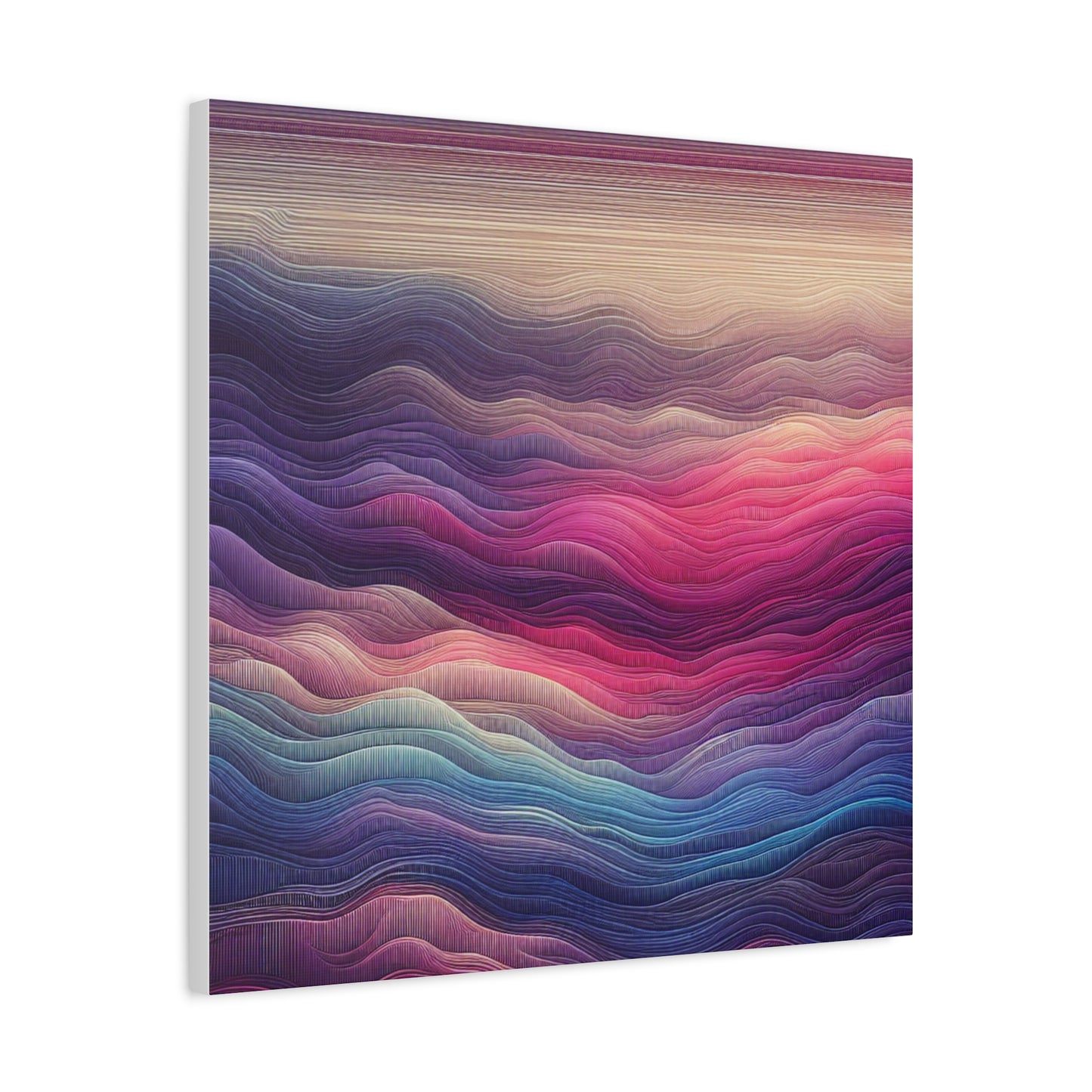 Wave Harmony - Matte Canvas, Stretched, 1.25"