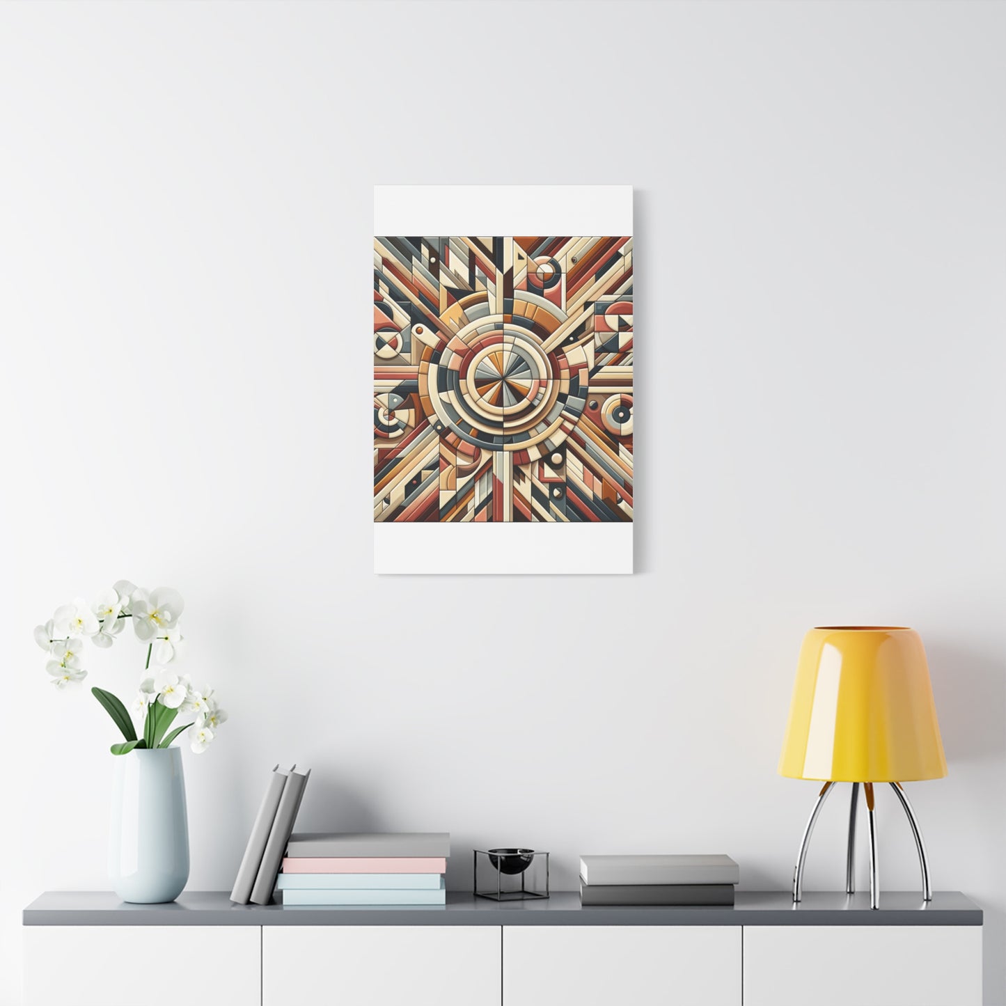 Geometric Abstraction - Matte Canvas, Stretched, 1.25"