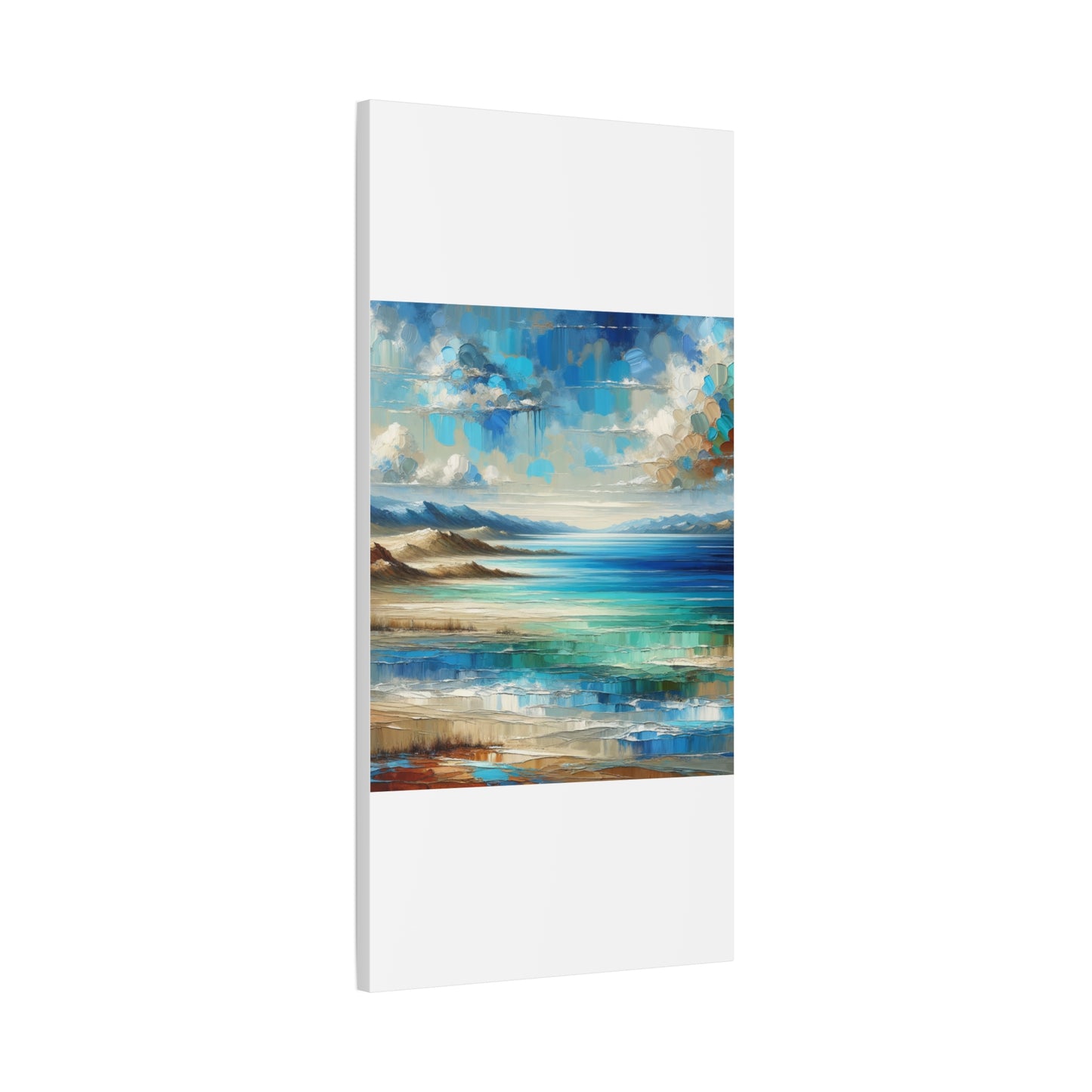 Matte Canvas, Stretched, 1.25" - Abstract Seaside Enchantment