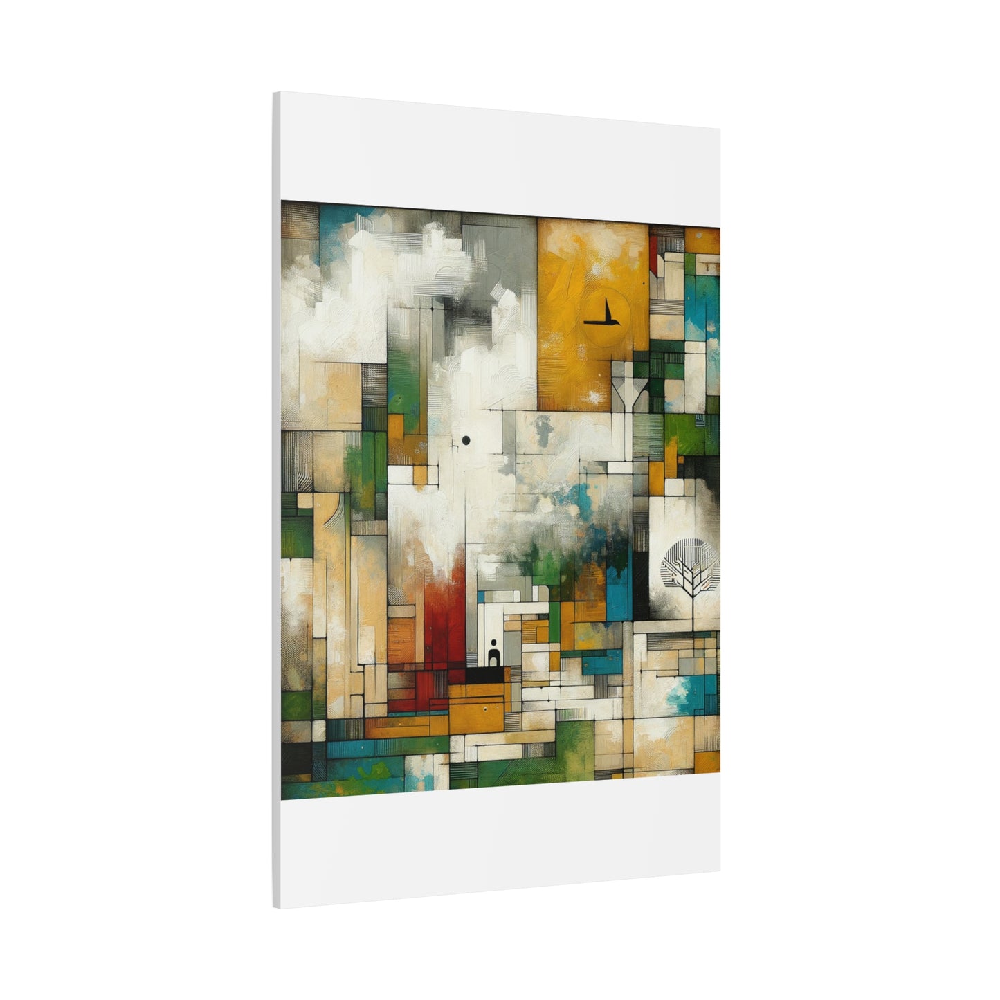 Abstract Geometric Art - Matte Canvas, Stretched, 1.25"