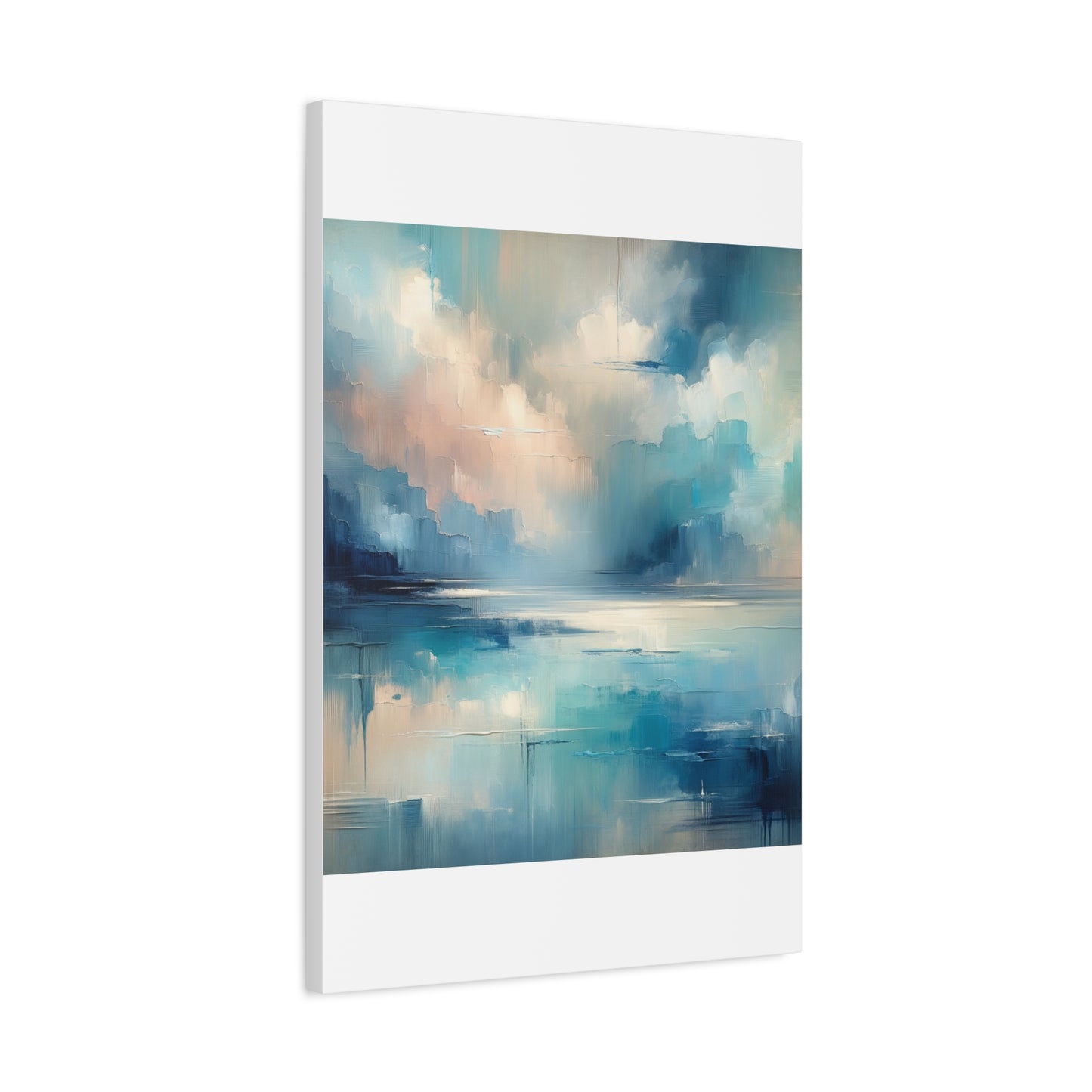 Abstract Sky Reflection - Matte Canvas, Stretched, 1.25"