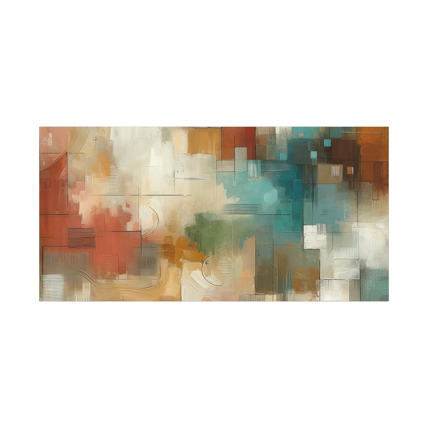 Abstract Symphony - Matte Canvas, Stretched, 1.25"