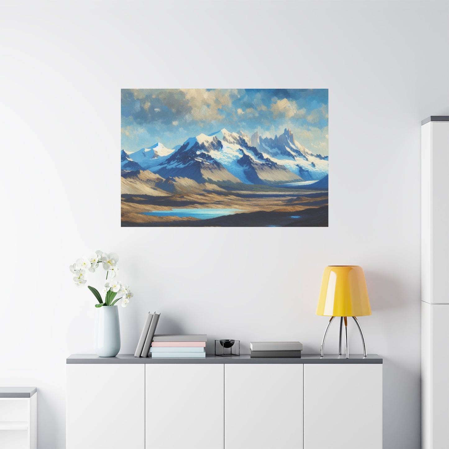 Mountain Landscape - Matte Canvas, Stretched, 1.25"