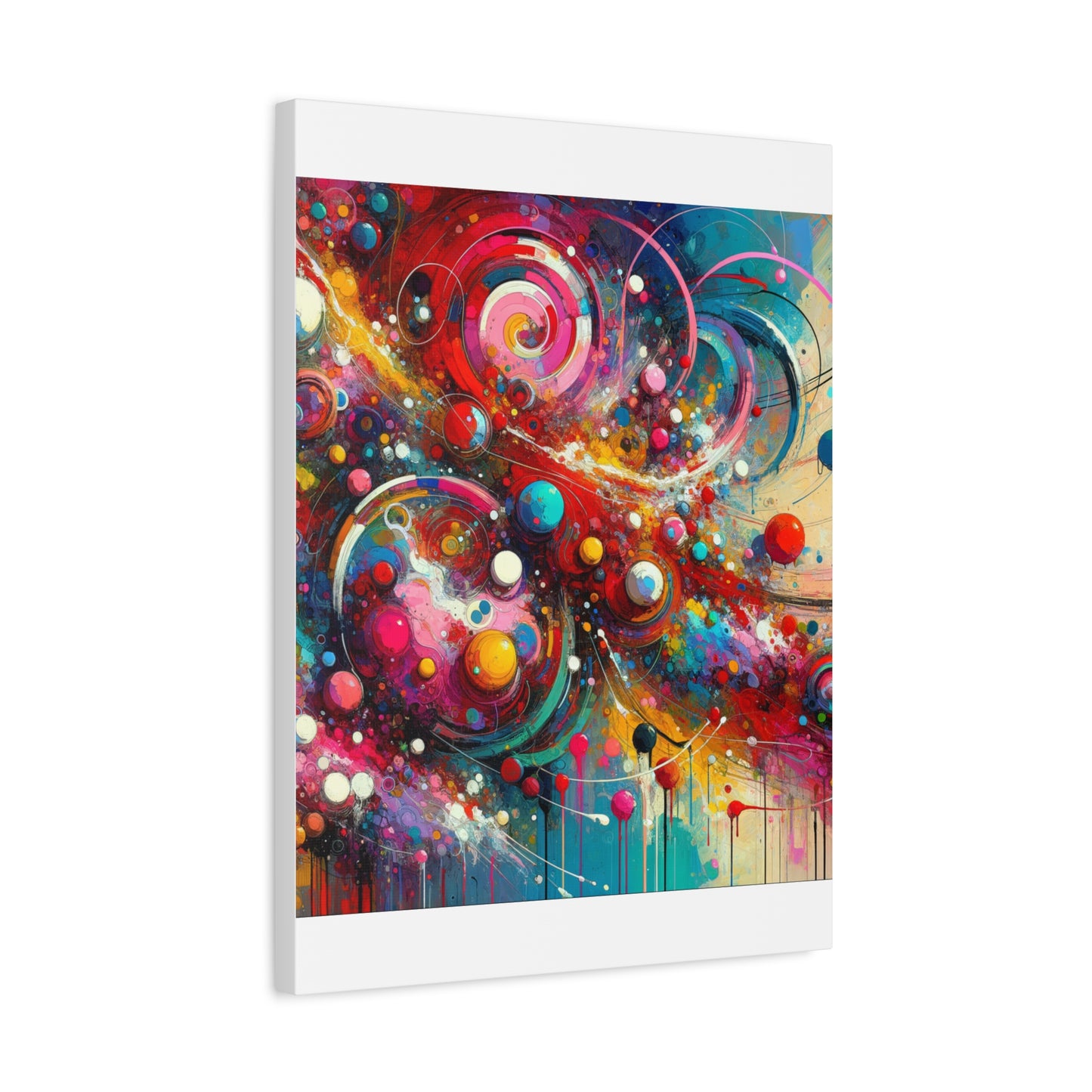 Galactic Whirls Matte Canvas, Stretched, 1.25"