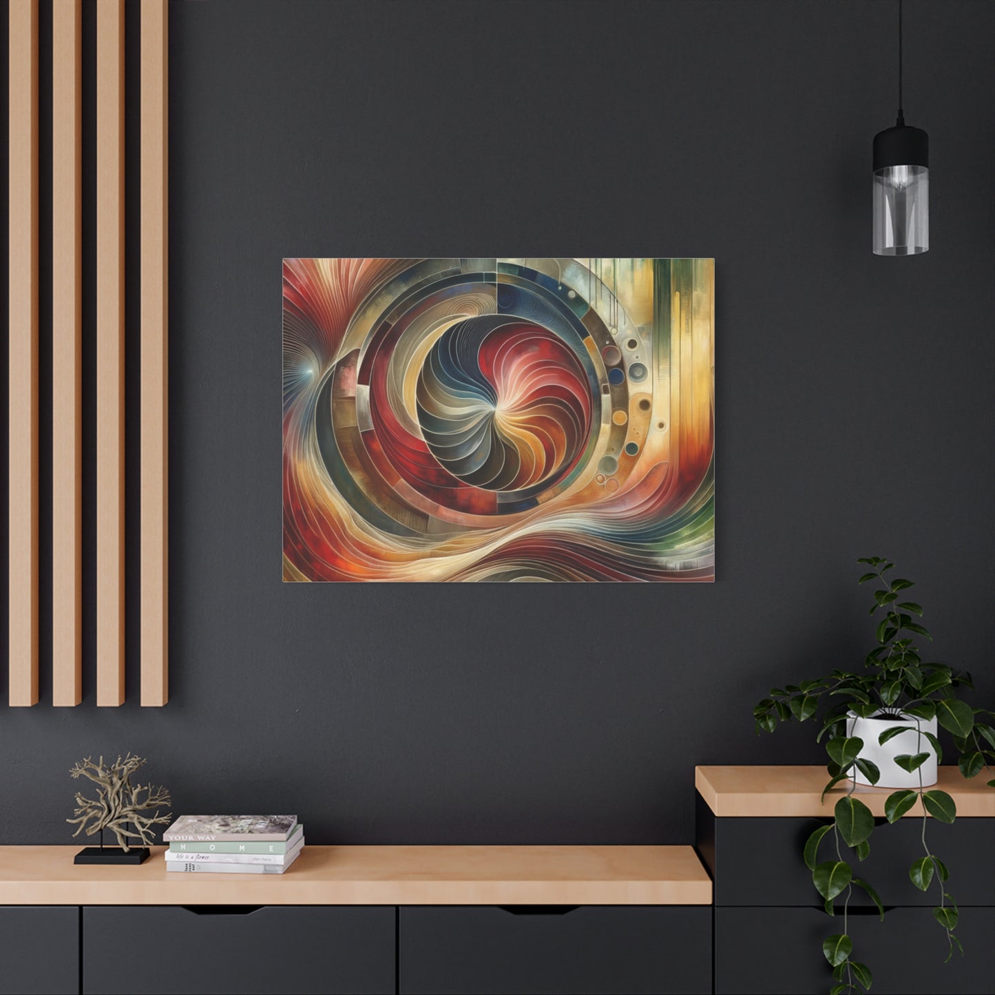 Abstract Swirl - Matte Canvas, Stretched, 1.25"