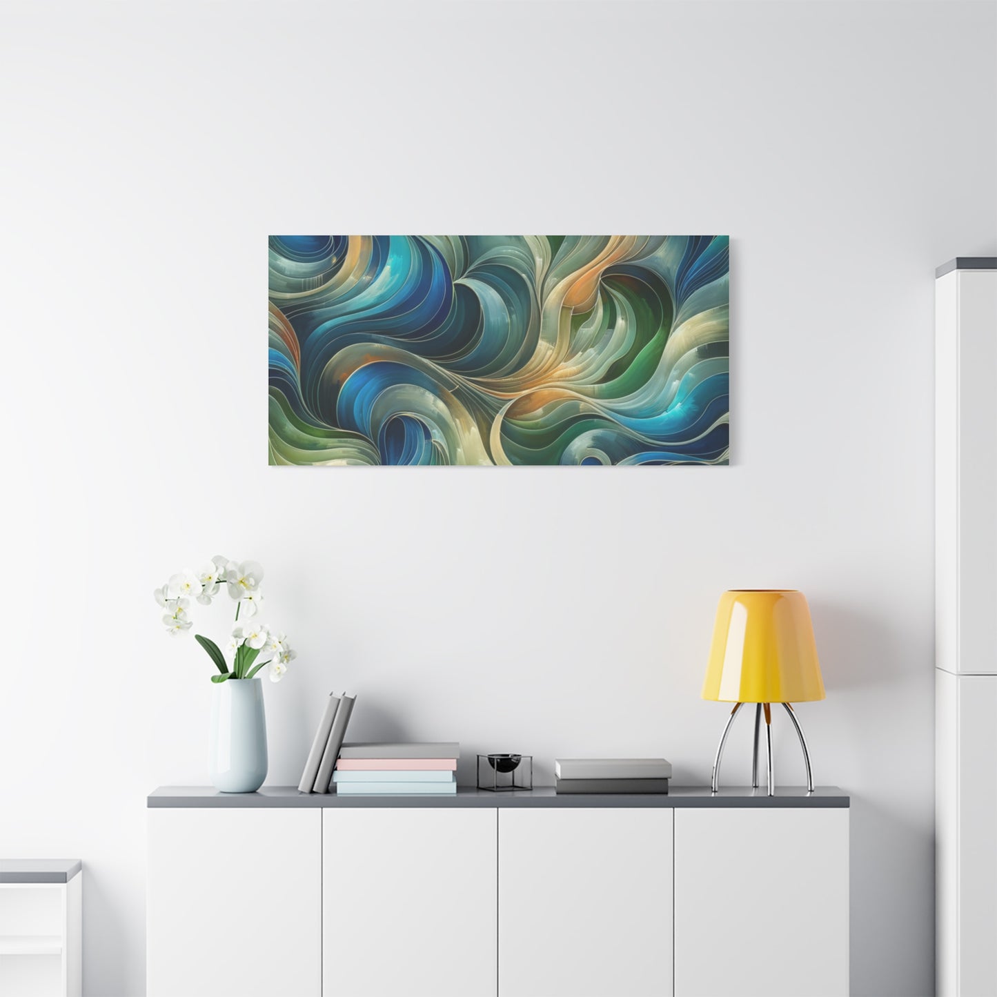 Abstract Swirls - Matte Canvas, Stretched, 1.25"