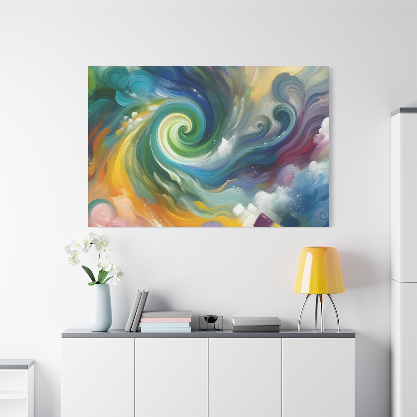 Swirling Symphony - Matte Canvas, Stretched, 1.25"