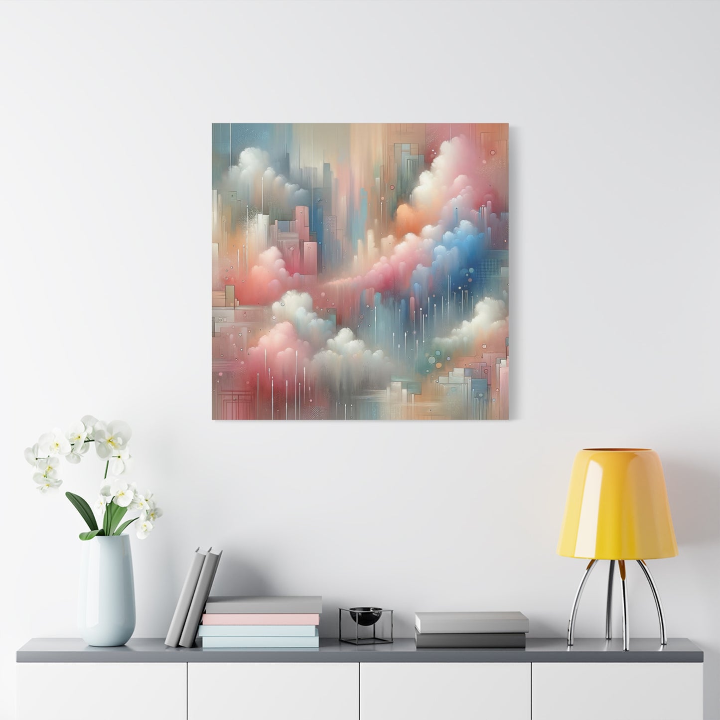 Abstract Cloudscape Matte Canvas, Stretched, 1.25"