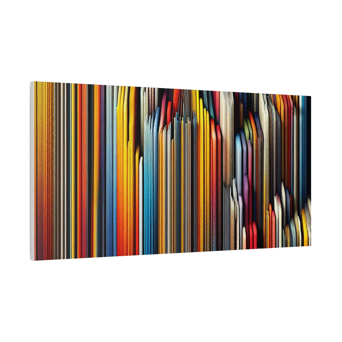 Vibrant Abstract Lines - Matte Canvas, Stretched, 1.25"