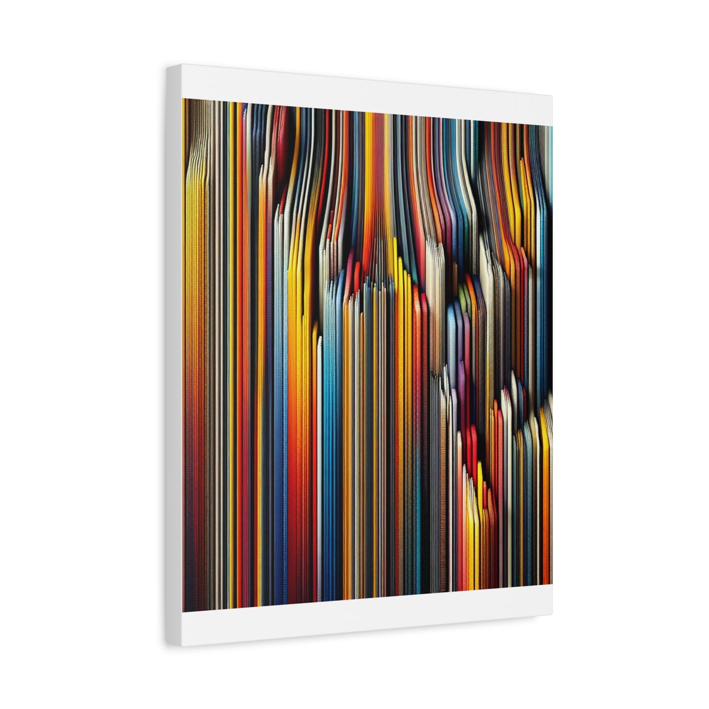 Vibrant Abstract Lines - Matte Canvas, Stretched, 1.25"