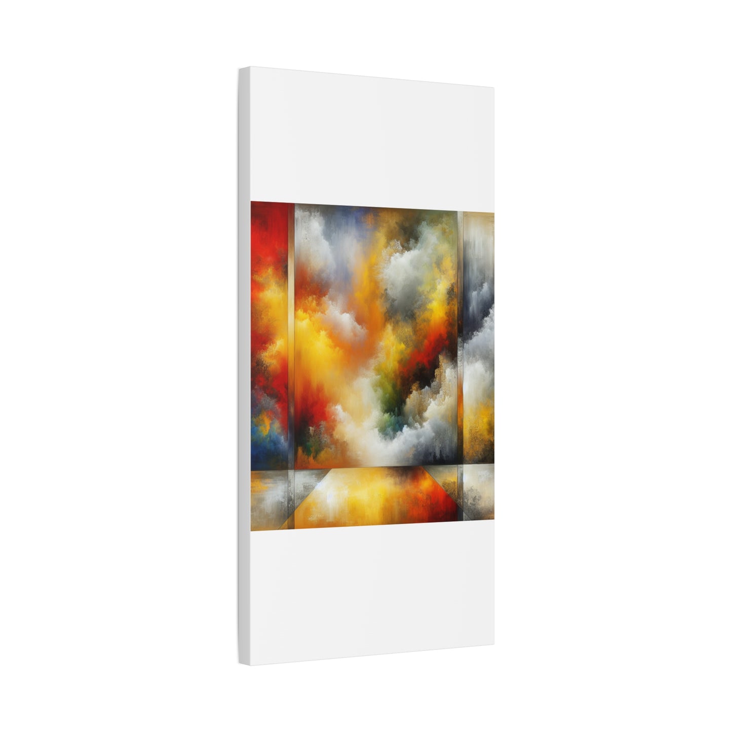 Abstract Colorful Clouds - Matte Canvas, Stretched, 1.25"