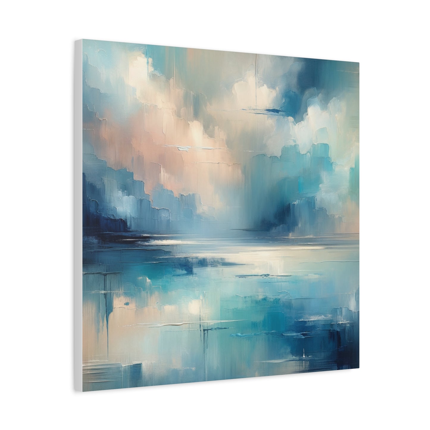 Abstract Sky Reflection - Matte Canvas, Stretched, 1.25"