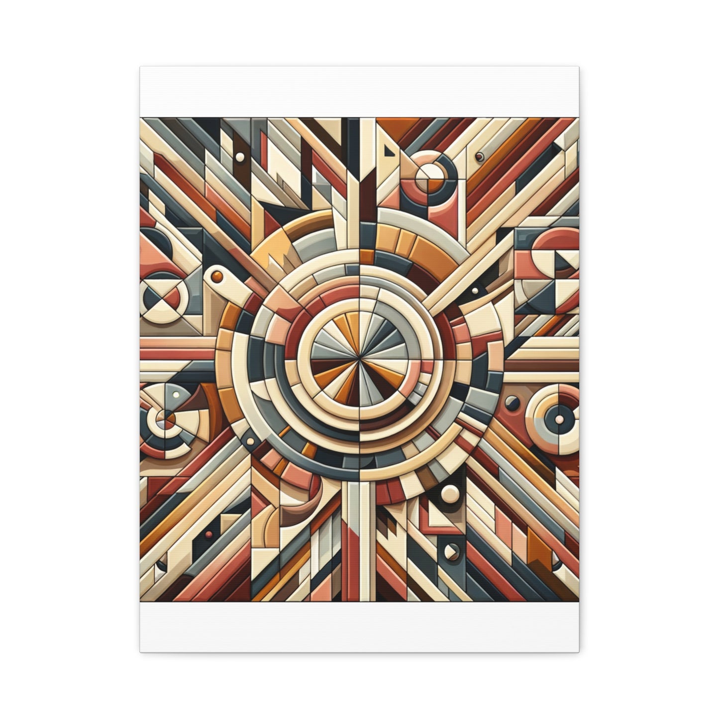 Geometric Abstraction - Matte Canvas, Stretched, 1.25"