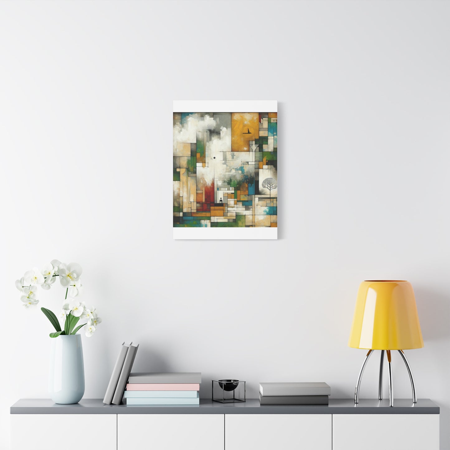 Abstract Geometric Art - Matte Canvas, Stretched, 1.25"