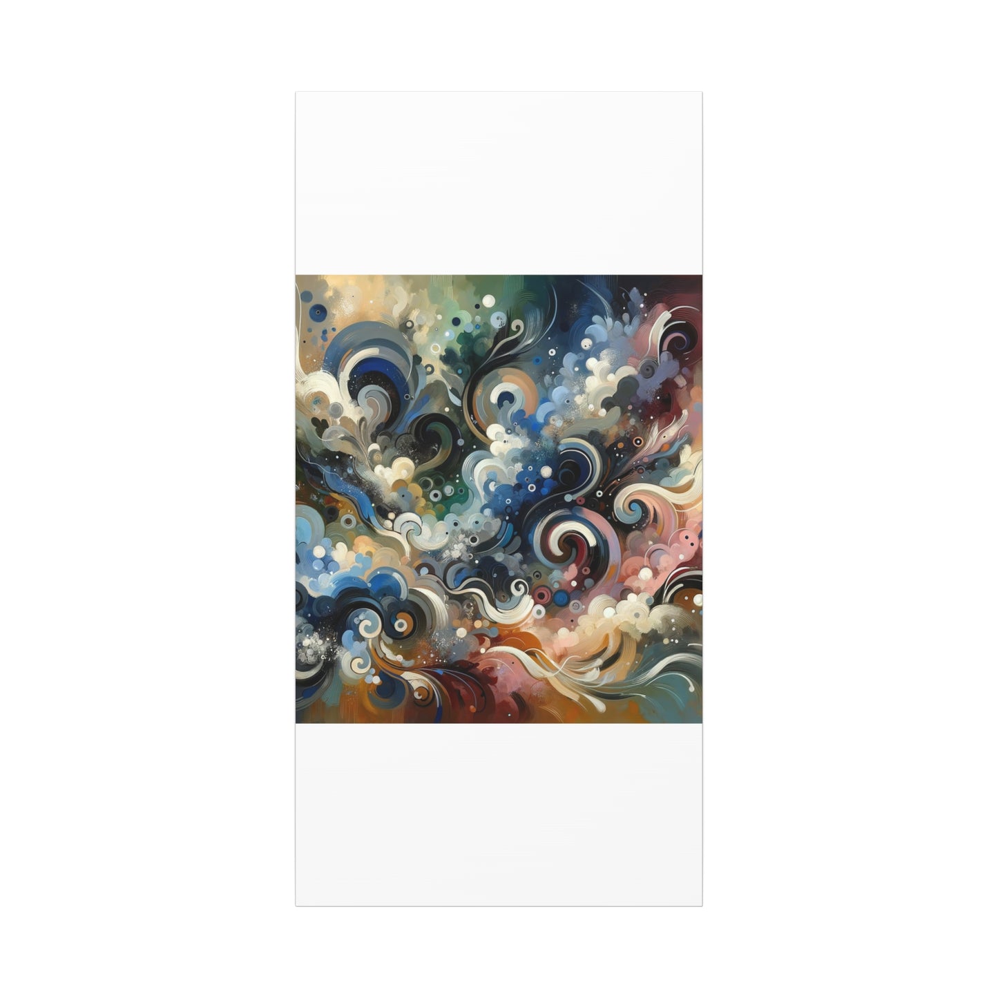 Abstract Swirls - Matte Canvas, Stretched, 1.25"