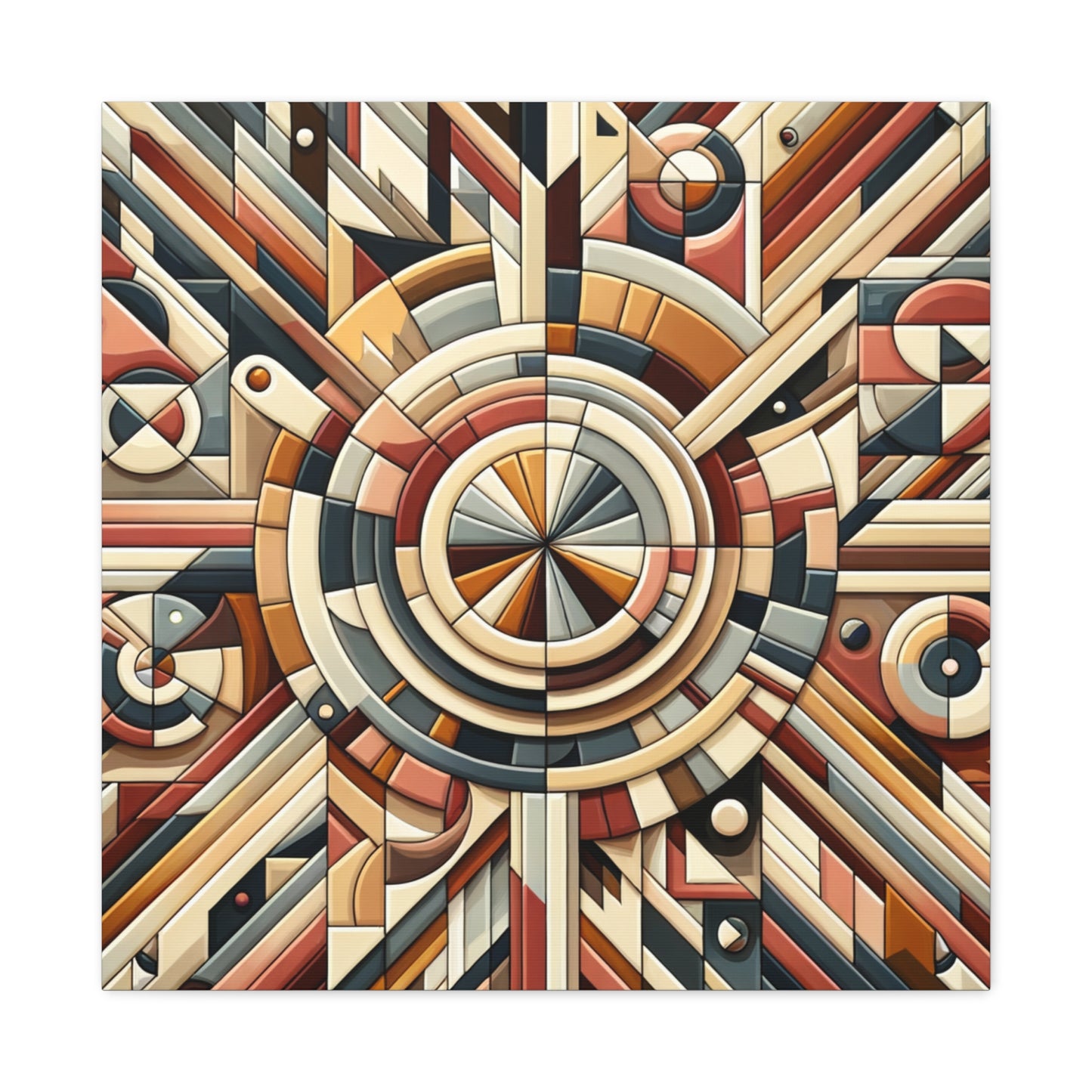 Geometric Abstraction - Matte Canvas, Stretched, 1.25"