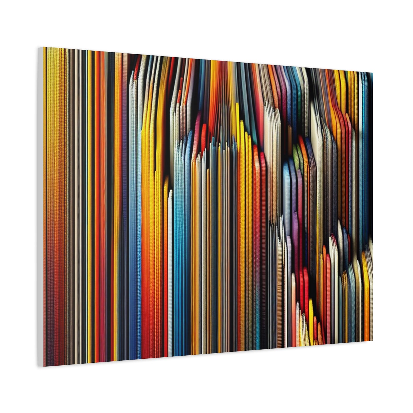 Vibrant Abstract Lines - Matte Canvas, Stretched, 1.25"