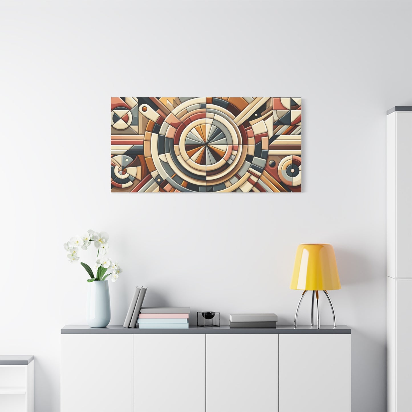 Geometric Abstraction - Matte Canvas, Stretched, 1.25"