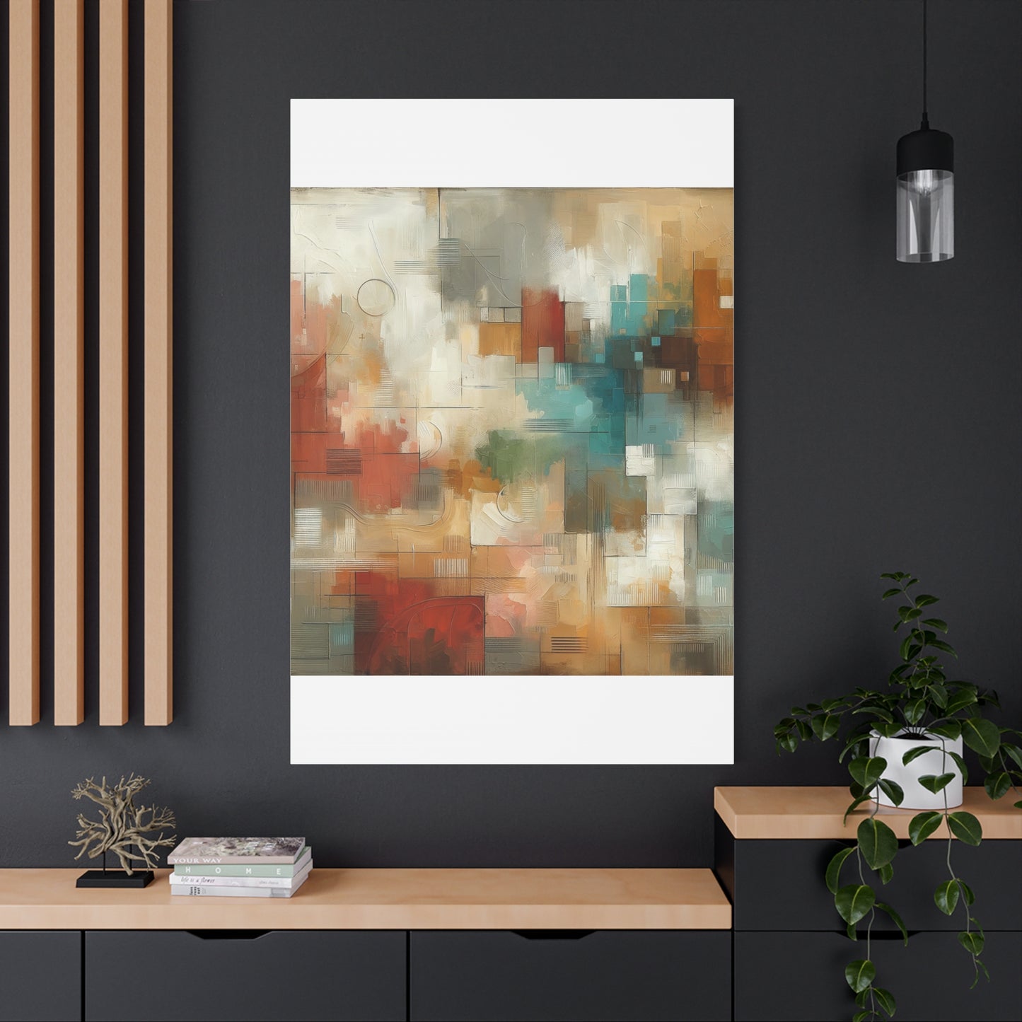 Abstract Symphony - Matte Canvas, Stretched, 1.25"