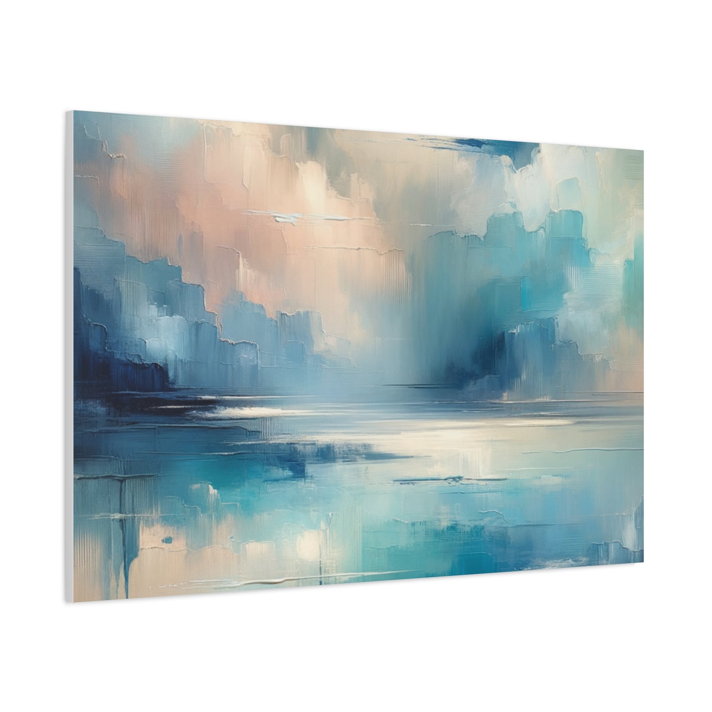 Abstract Sky Reflection - Matte Canvas, Stretched, 1.25"