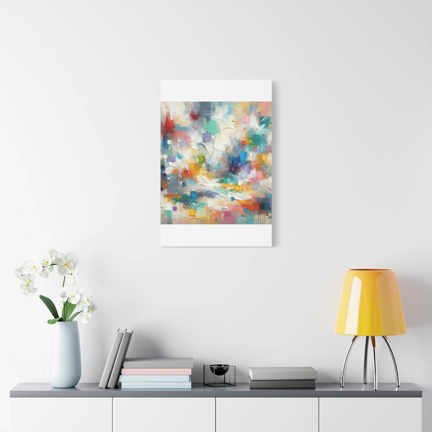 Abstract Color Burst - Matte Canvas, Stretched, 1.25"