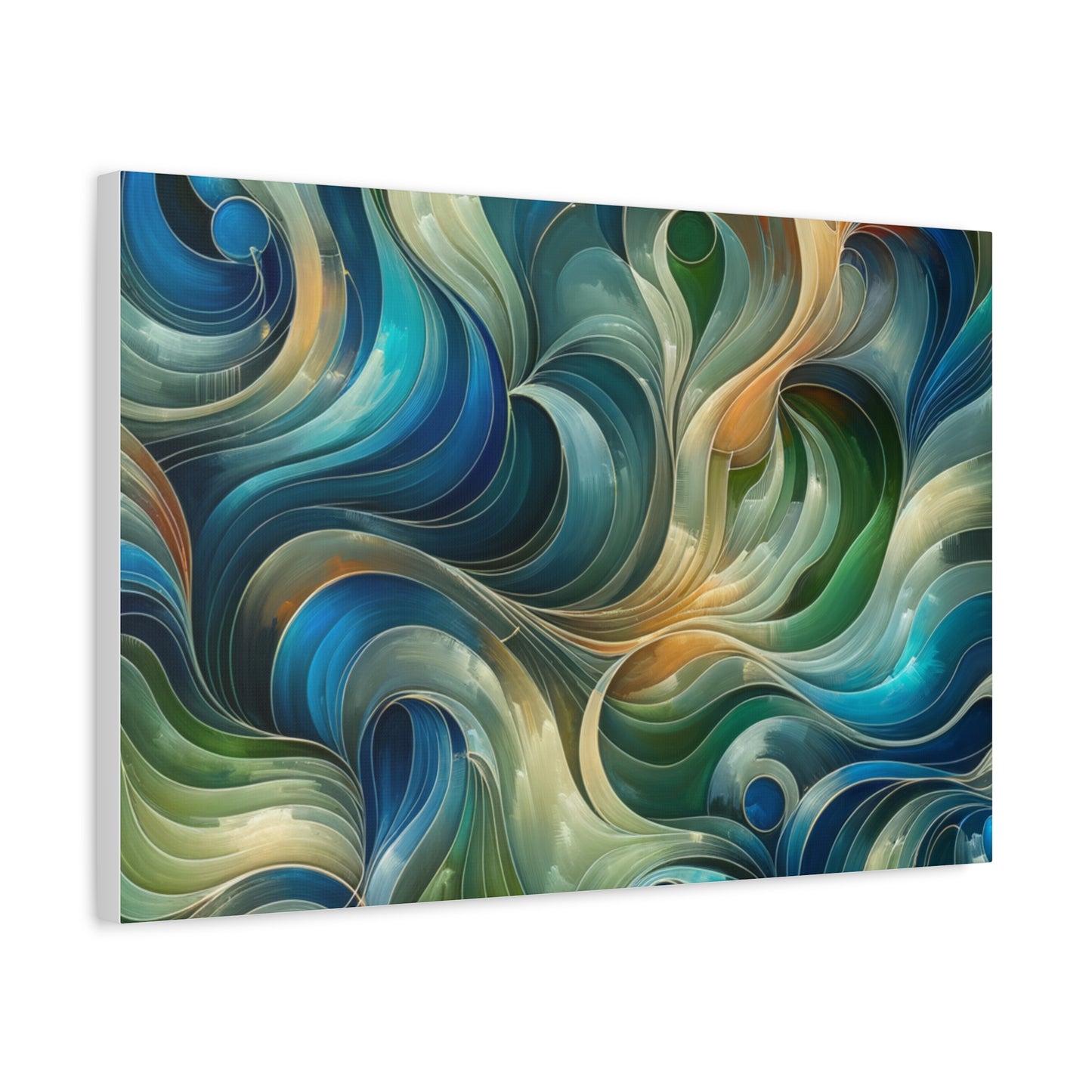 Abstract Swirls - Matte Canvas, Stretched, 1.25"