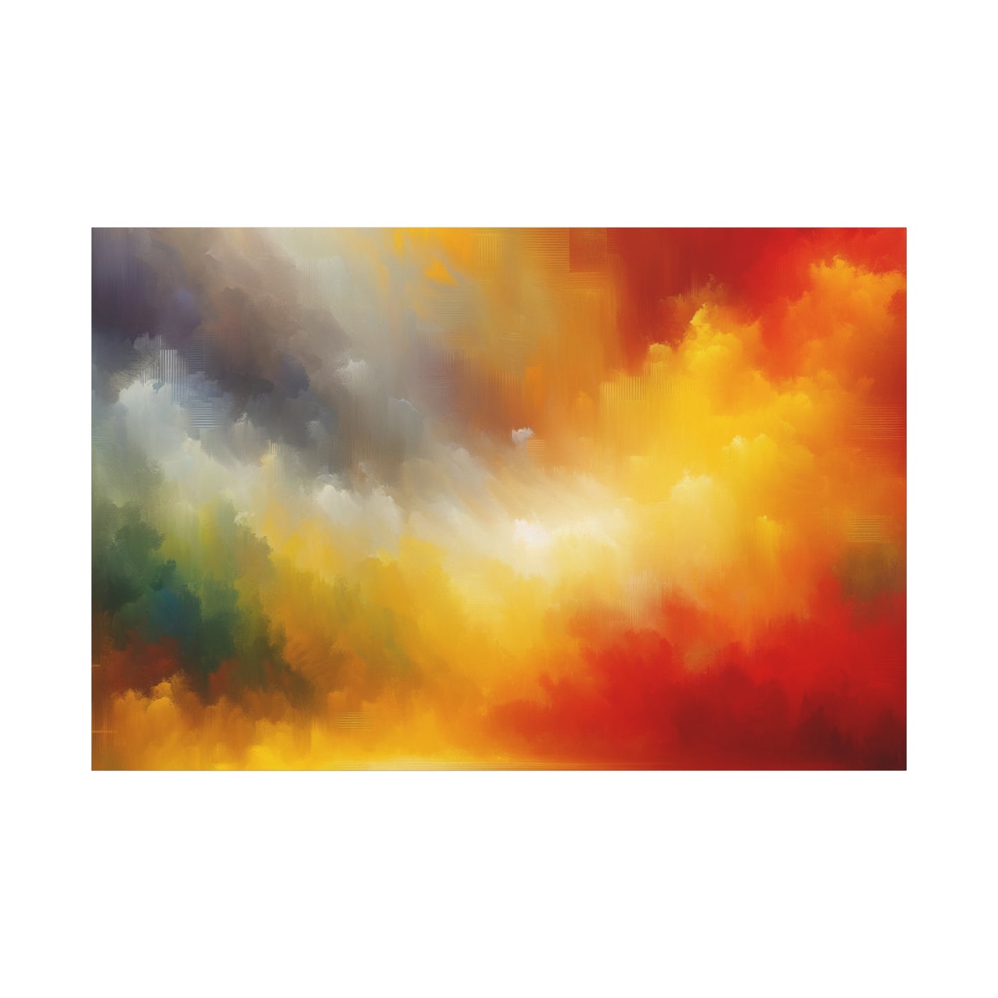 Vibrant Abstract Sky - Matte Canvas, Stretched, 1.25"